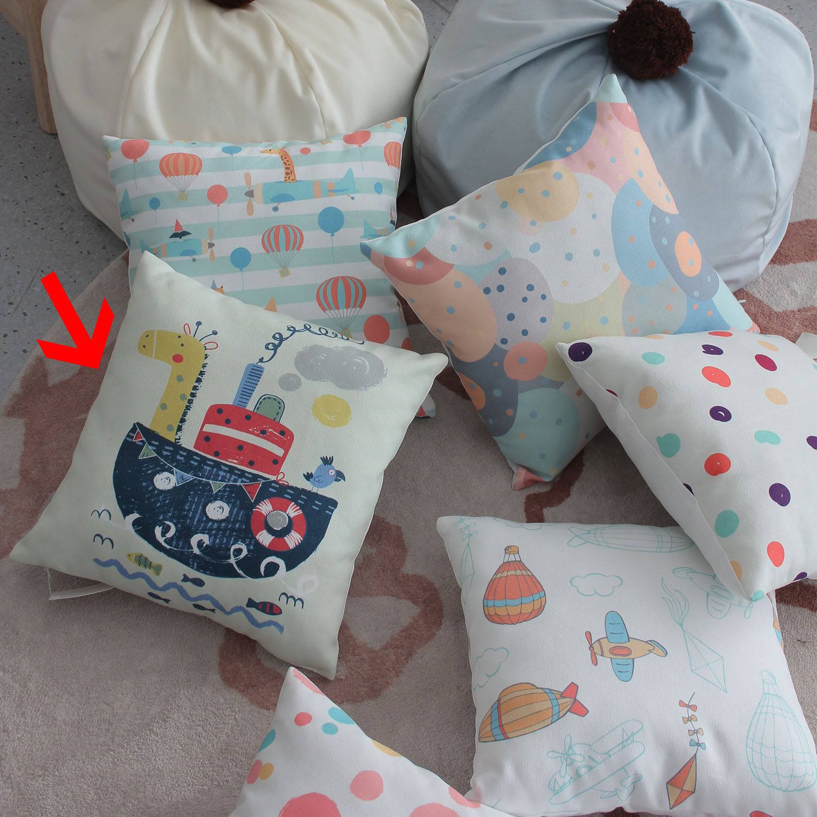 45X45 Cm Cushion Cover 2102M-45-004-1 -  Cushions - ebarza Furniture UAE | Shop Modern Furniture in Abu Dhabi & Dubai - مفروشات ايبازرا في الامارات | تسوق اثاث عصري وديكورات مميزة في دبي وابوظبي