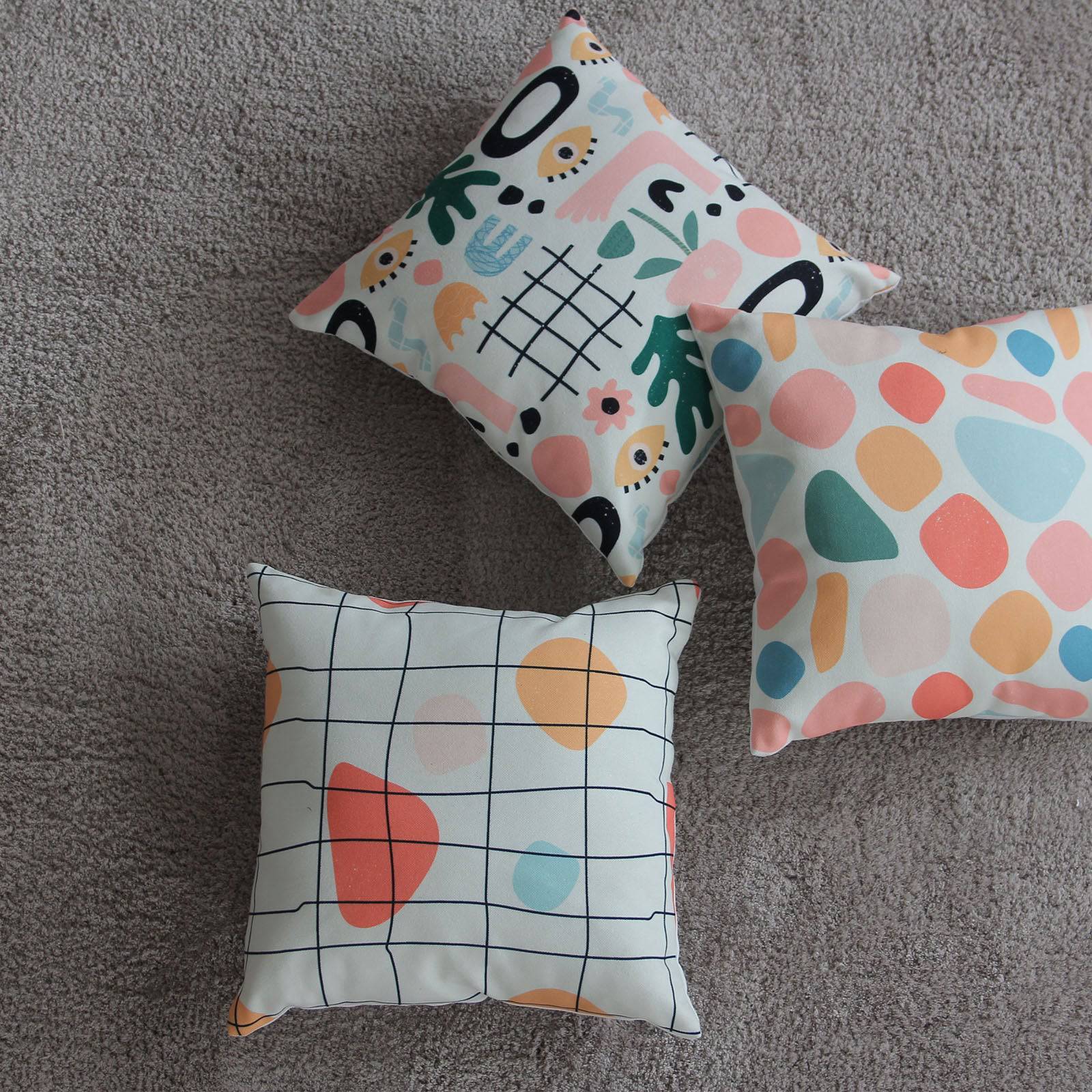 45X45 Cm Cushion Cover 2102M-45-016-1 -  Cushions - ebarza Furniture UAE | Shop Modern Furniture in Abu Dhabi & Dubai - مفروشات ايبازرا في الامارات | تسوق اثاث عصري وديكورات مميزة في دبي وابوظبي