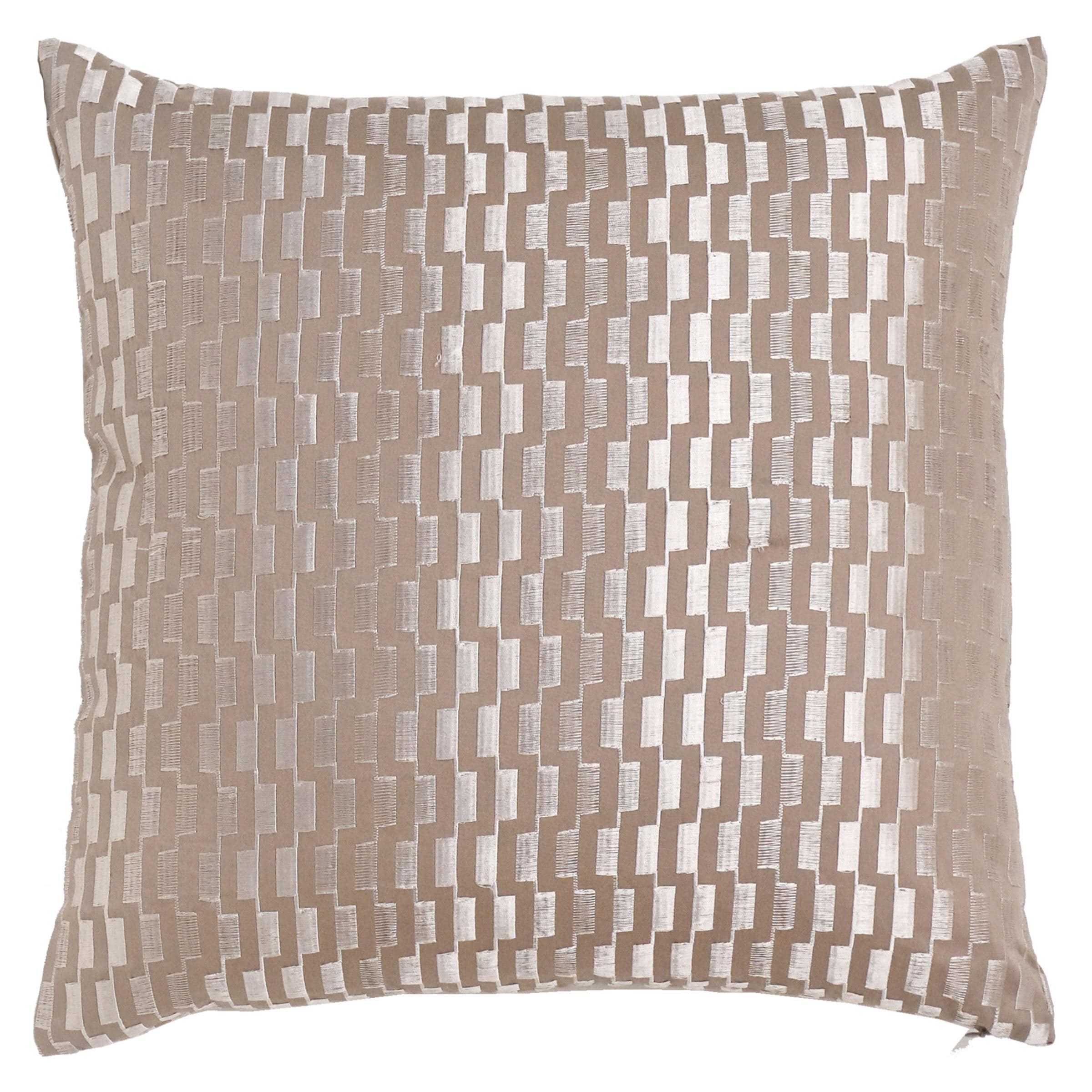 45X45 Cm Gaelic Embroidered Throw Cushion Ecc-004 -  Cushions - ebarza Furniture UAE | Shop Modern Furniture in Abu Dhabi & Dubai - مفروشات ايبازرا في الامارات | تسوق اثاث عصري وديكورات مميزة في دبي وابوظبي