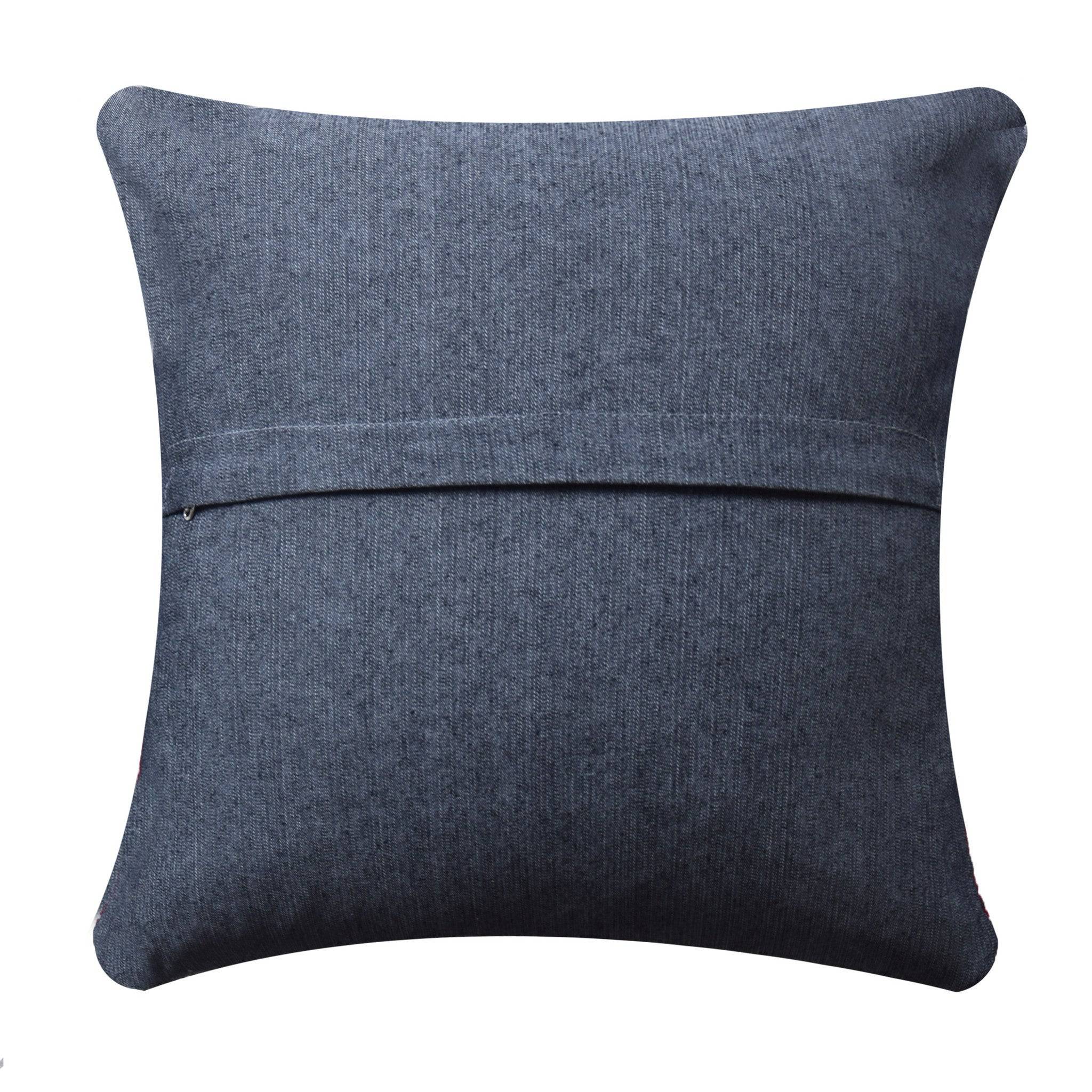 45X45 Cm Hali Bursa Handmade Over Dyed Cushion Cover Pwc0016 -  Cushions - ebarza Furniture UAE | Shop Modern Furniture in Abu Dhabi & Dubai - مفروشات ايبازرا في الامارات | تسوق اثاث عصري وديكورات مميزة في دبي وابوظبي