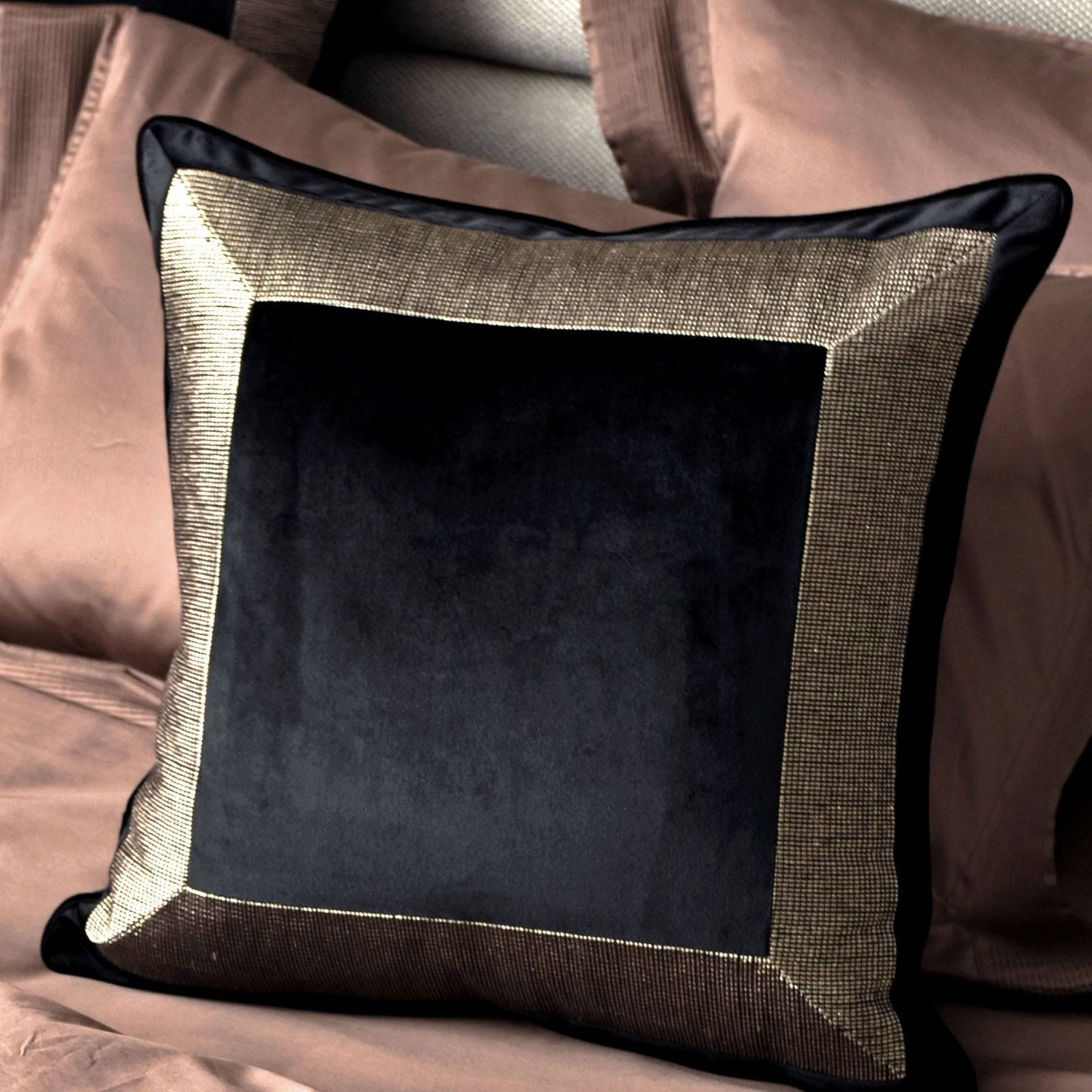 45X45 Cm Skjf Zog Stitching Flannel Cushion Ecc-014 -  Cushions - ebarza Furniture UAE | Shop Modern Furniture in Abu Dhabi & Dubai - مفروشات ايبازرا في الامارات | تسوق اثاث عصري وديكورات مميزة في دبي وابوظبي