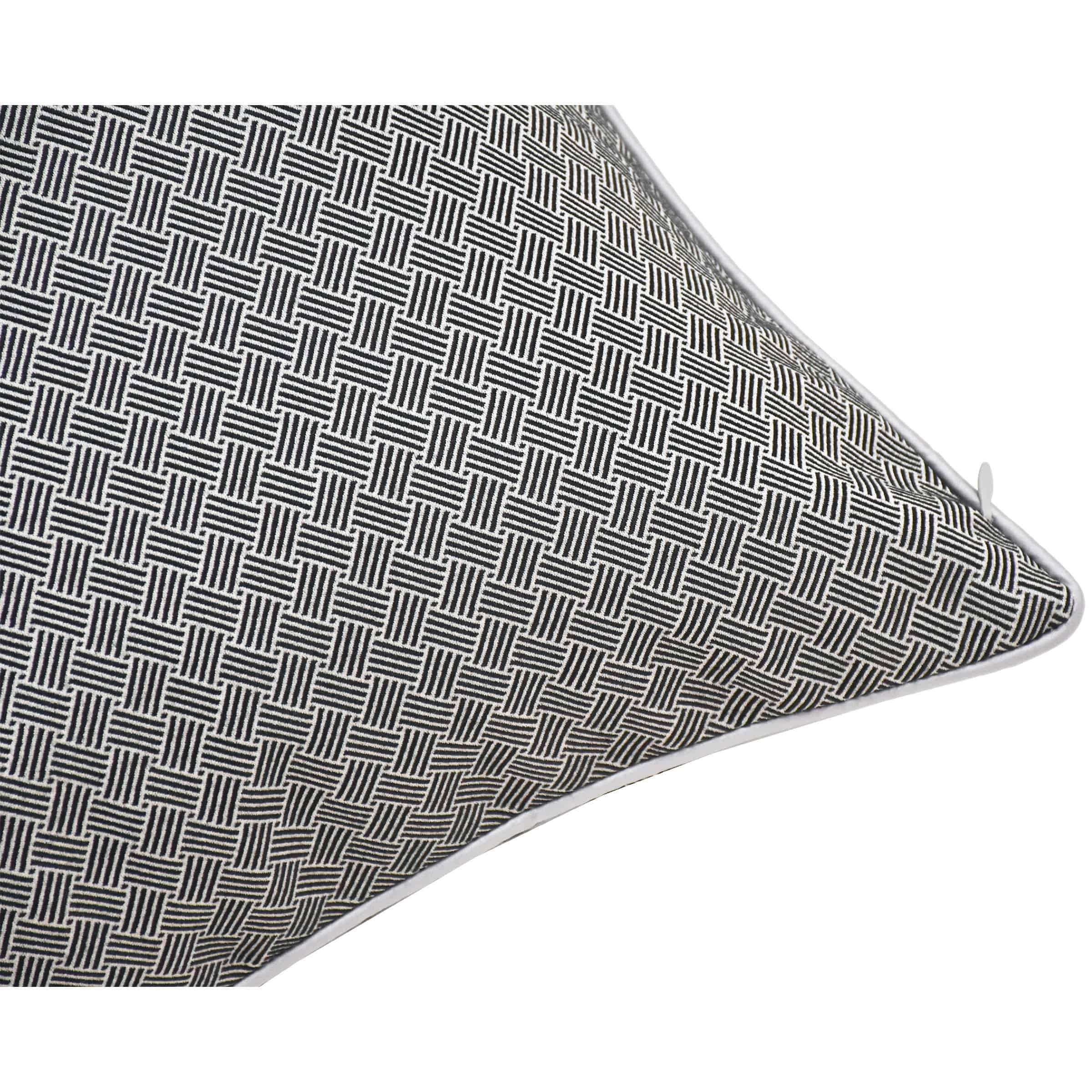 45X45 Cm Zul Embroidered Throw Cushion Cover  Ecc-024 -  Cushions - ebarza Furniture UAE | Shop Modern Furniture in Abu Dhabi & Dubai - مفروشات ايبازرا في الامارات | تسوق اثاث عصري وديكورات مميزة في دبي وابوظبي