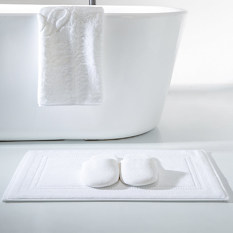 ebarza Jacquard Bath Mat EBM-002 -  Bath Mats - ebarza Furniture UAE | Shop Modern Furniture in Abu Dhabi & Dubai - مفروشات ايبازرا في الامارات | تسوق اثاث عصري وديكورات مميزة في دبي وابوظبي
