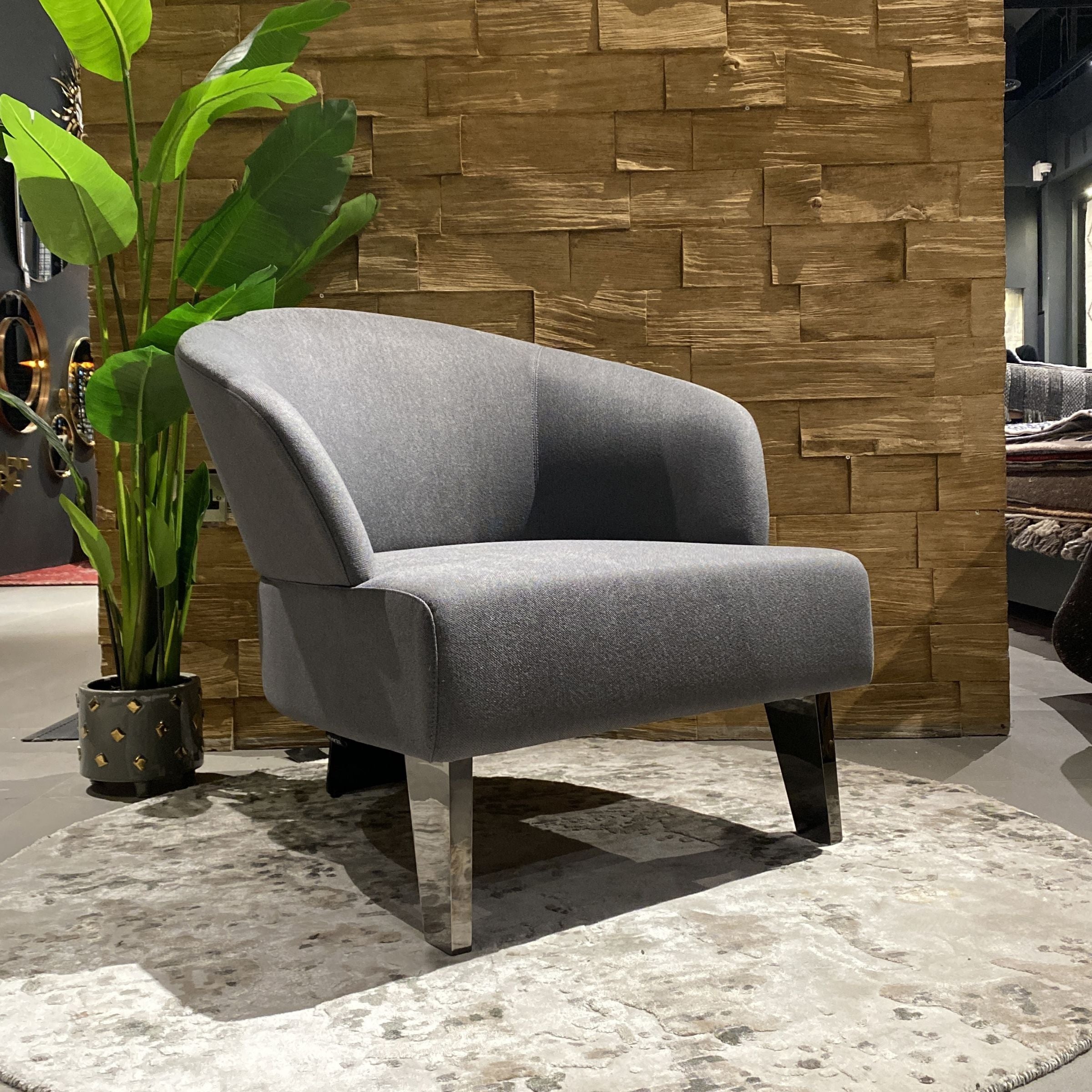 Lounge Chair MLL-A24 -  Lounge Chairs - ebarza Furniture UAE | Shop Modern Furniture in Abu Dhabi & Dubai - مفروشات ايبازرا في الامارات | تسوق اثاث عصري وديكورات مميزة في دبي وابوظبي