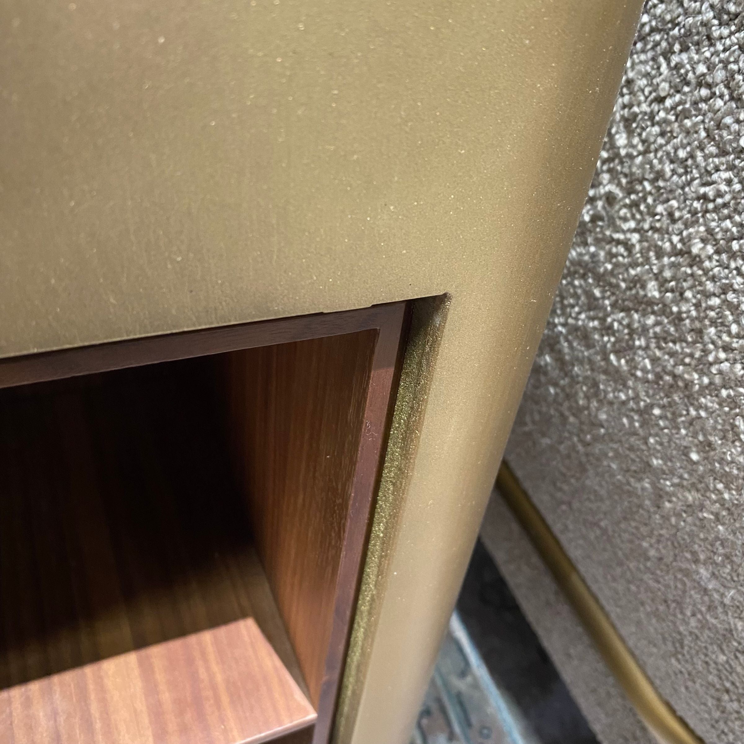 DISPLAY ITEM -  Giallo Gold Side Table Glost-039G-Nakheel -  DISPLAY ITEM - ebarza Furniture UAE | Shop Modern Furniture in Abu Dhabi & Dubai - مفروشات ايبازرا في الامارات | تسوق اثاث عصري وديكورات مميزة في دبي وابوظبي