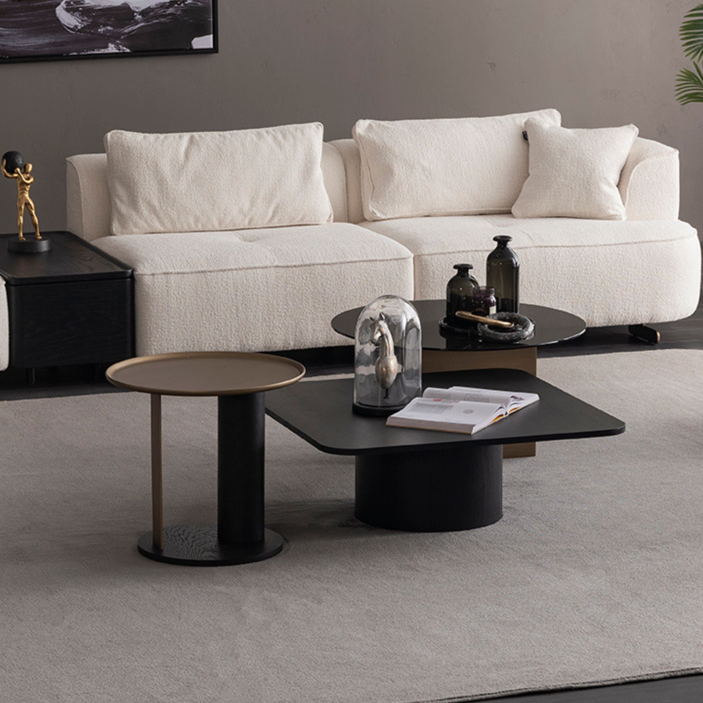Grande Side Table ORXGRND-ST55 -  Side Tables - ebarza Furniture UAE | Shop Modern Furniture in Abu Dhabi & Dubai - مفروشات ايبازرا في الامارات | تسوق اثاث عصري وديكورات مميزة في دبي وابوظبي