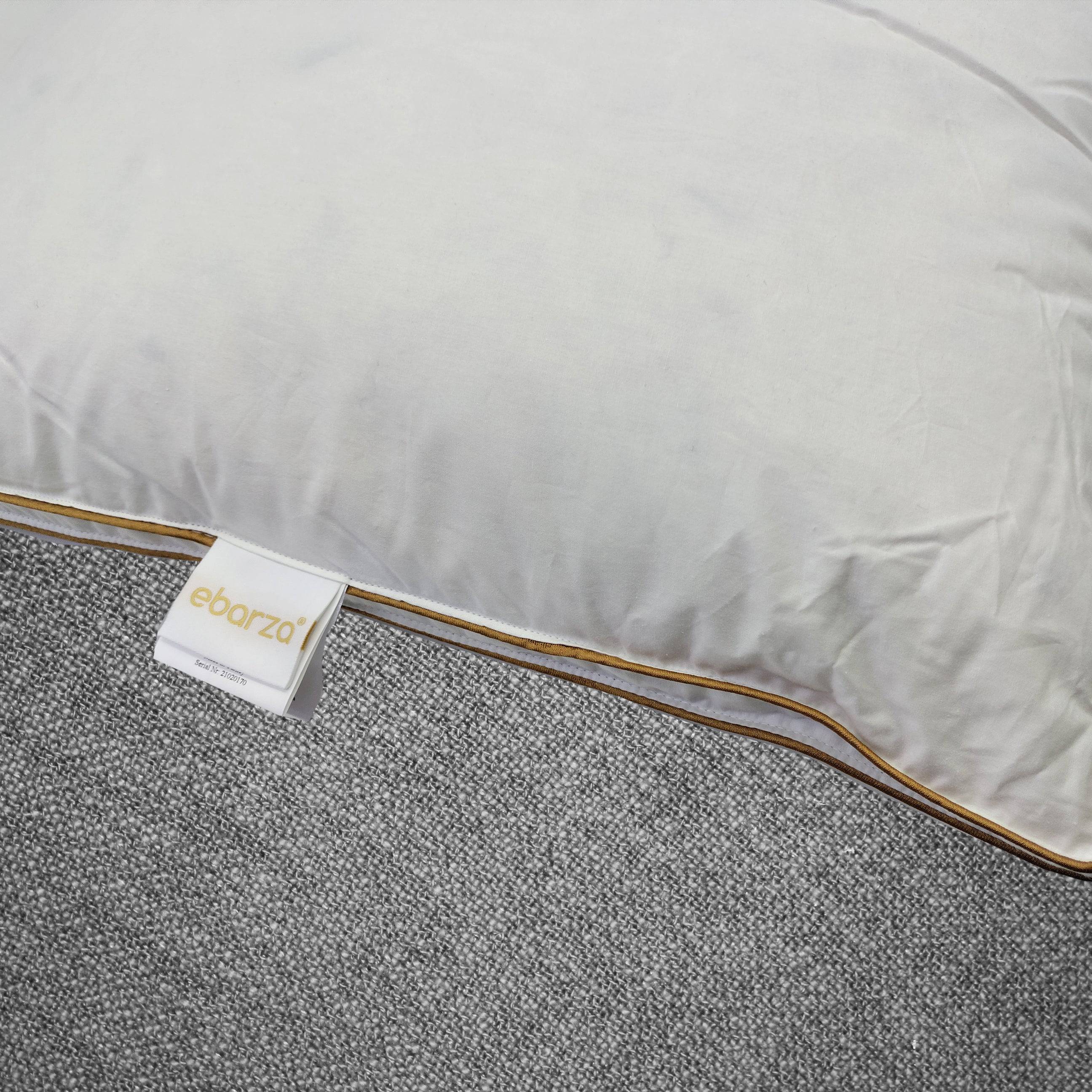50X70 Down Feather Pillow  010205570 -  Bedding - ebarza Furniture UAE | Shop Modern Furniture in Abu Dhabi & Dubai - مفروشات ايبازرا في الامارات | تسوق اثاث عصري وديكورات مميزة في دبي وابوظبي