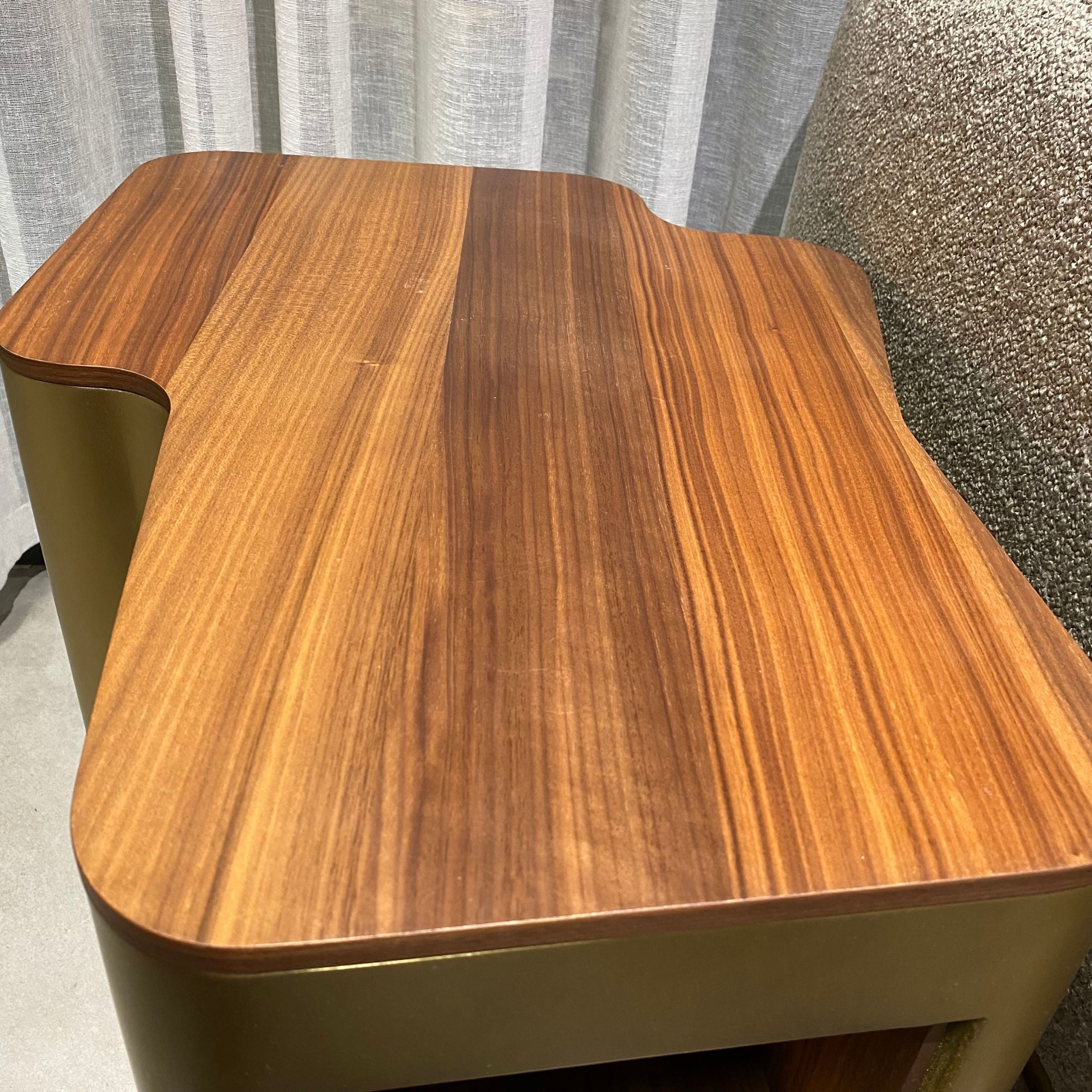 DISPLAY ITEM -  Giallo Gold Side Table Glost-039G-Nakheel -  DISPLAY ITEM - ebarza Furniture UAE | Shop Modern Furniture in Abu Dhabi & Dubai - مفروشات ايبازرا في الامارات | تسوق اثاث عصري وديكورات مميزة في دبي وابوظبي