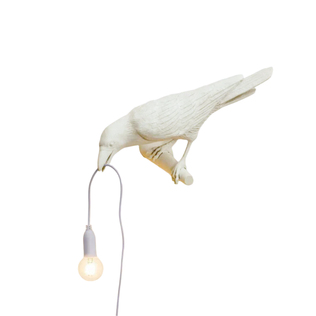 Beige Bird Wall Lamp HTD-IW1433-141 -  Wall Lamps - ebarza Furniture UAE | Shop Modern Furniture in Abu Dhabi & Dubai - مفروشات ايبازرا في الامارات | تسوق اثاث عصري وديكورات مميزة في دبي وابوظبي
