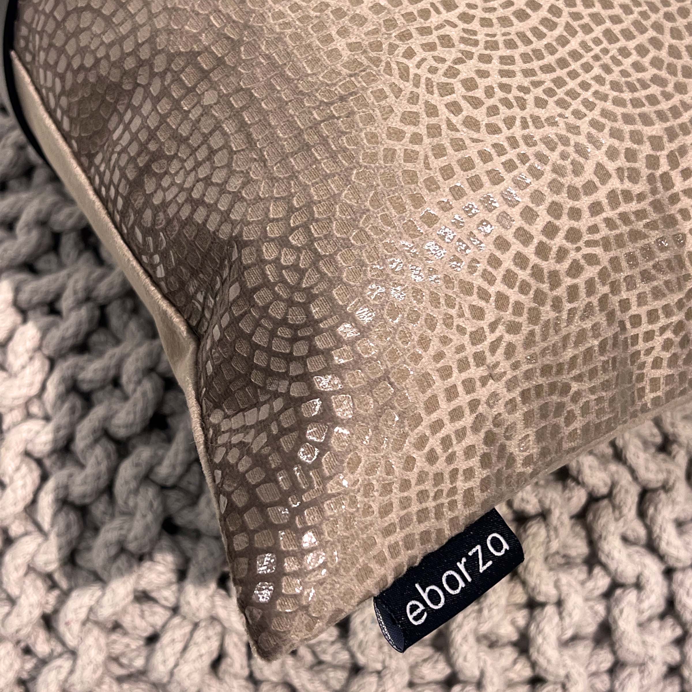 60*60 Dawson Decorative Sash Cushion - ECC077 -  Cushions - ebarza Furniture UAE | Shop Modern Furniture in Abu Dhabi & Dubai - مفروشات ايبازرا في الامارات | تسوق اثاث عصري وديكورات مميزة في دبي وابوظبي