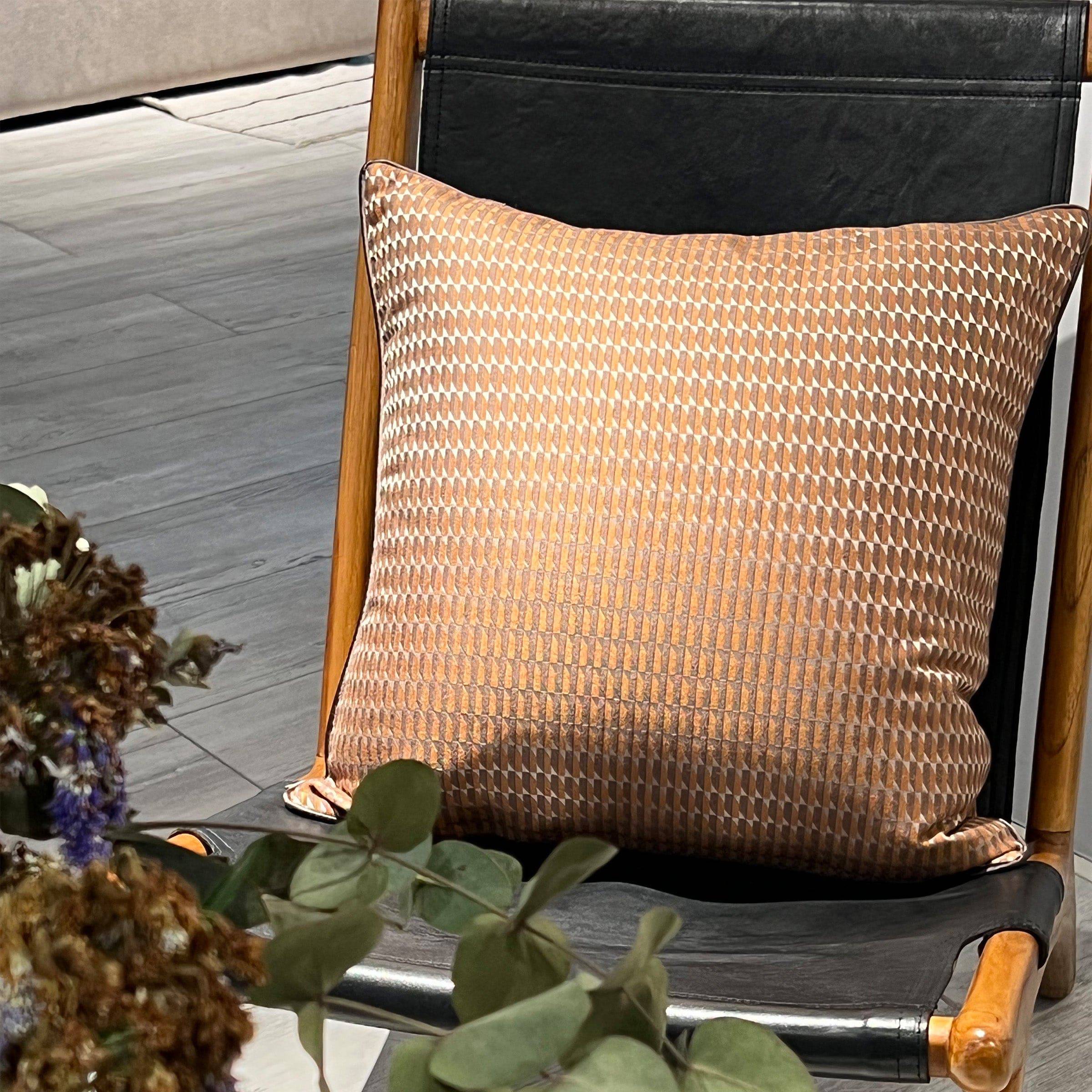 Pre-order 35 Days Delivery 60X60 Cm New Oden Jacquard Cushion Ecc038 -  Cushions - ebarza Furniture UAE | Shop Modern Furniture in Abu Dhabi & Dubai - مفروشات ايبازرا في الامارات | تسوق اثاث عصري وديكورات مميزة في دبي وابوظبي