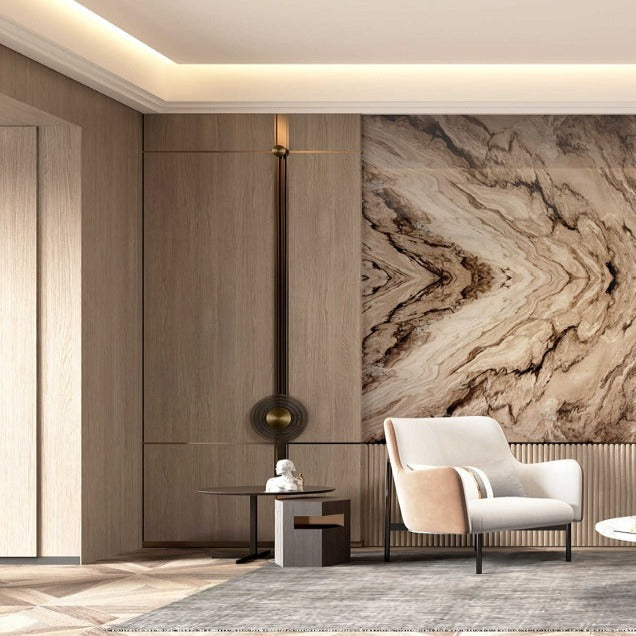 122*300cm WPC DECORATION PANEL BB STITCHING H006 M/H006 -  Wall Panels - ebarza Furniture UAE | Shop Modern Furniture in Abu Dhabi & Dubai - مفروشات ايبازرا في الامارات | تسوق اثاث عصري وديكورات مميزة في دبي وابوظبي