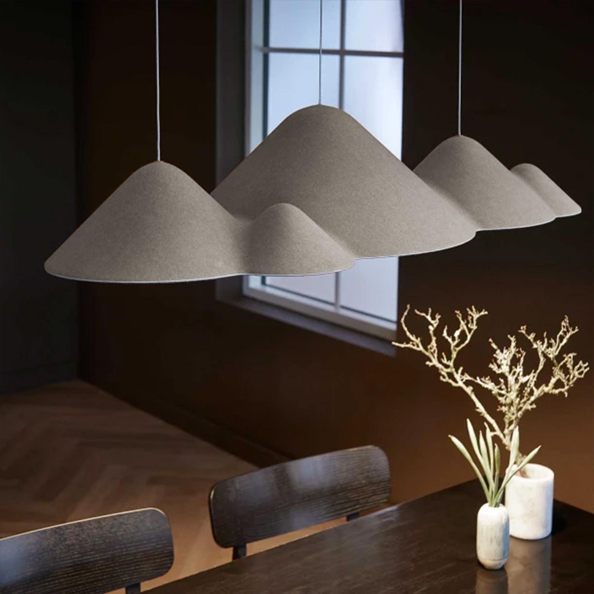 Felt Pendant Lamp FY-PE399-L -  Pendant Lamps - ebarza Furniture UAE | Shop Modern Furniture in Abu Dhabi & Dubai - مفروشات ايبازرا في الامارات | تسوق اثاث عصري وديكورات مميزة في دبي وابوظبي