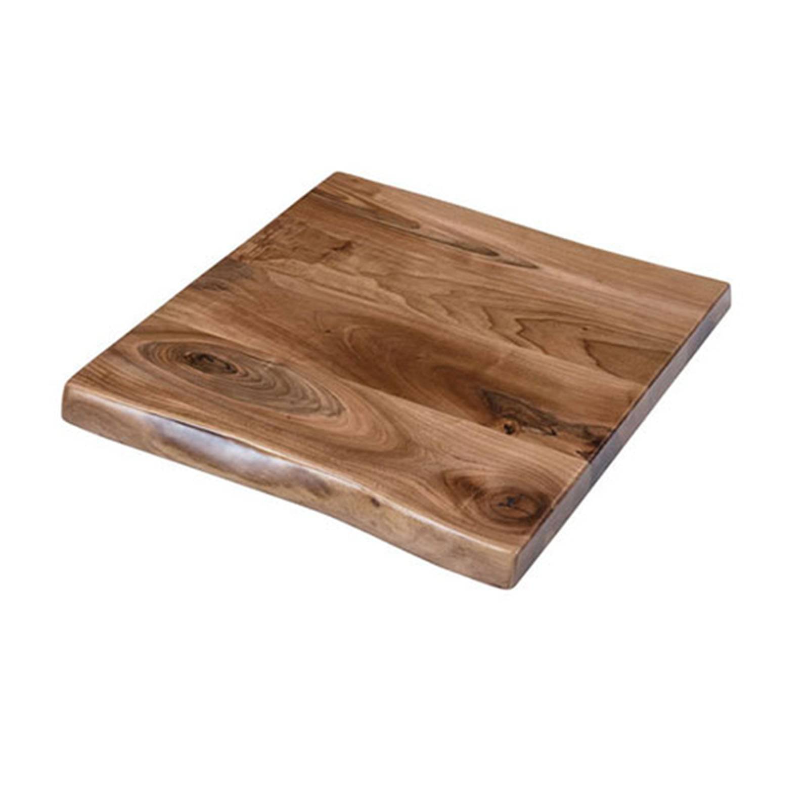 AS IS - 70X70 Cm Live Edge Dining Table Top Sanc70X70-Nakheel -  DISPLAY ITEM - ebarza Furniture UAE | Shop Modern Furniture in Abu Dhabi & Dubai - مفروشات ايبازرا في الامارات | تسوق اثاث عصري وديكورات مميزة في دبي وابوظبي