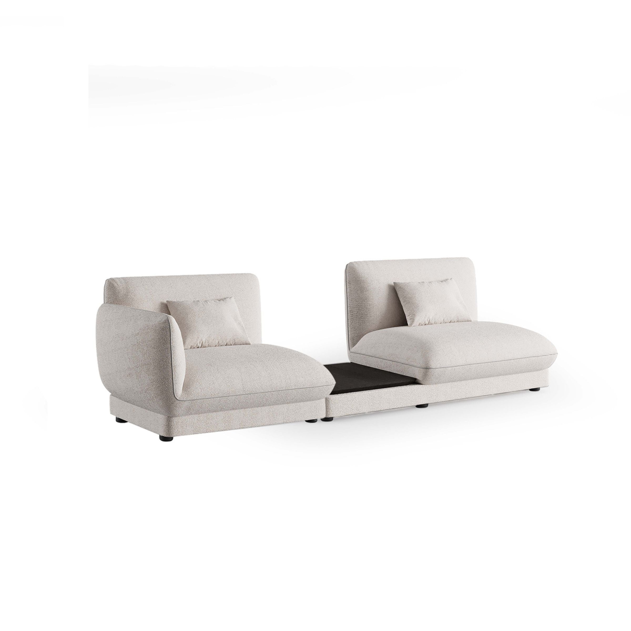 Loretta Coffee Table Module -  Sofas - ebarza Furniture UAE | Shop Modern Furniture in Abu Dhabi & Dubai - مفروشات ايبازرا في الامارات | تسوق اثاث عصري وديكورات مميزة في دبي وابوظبي