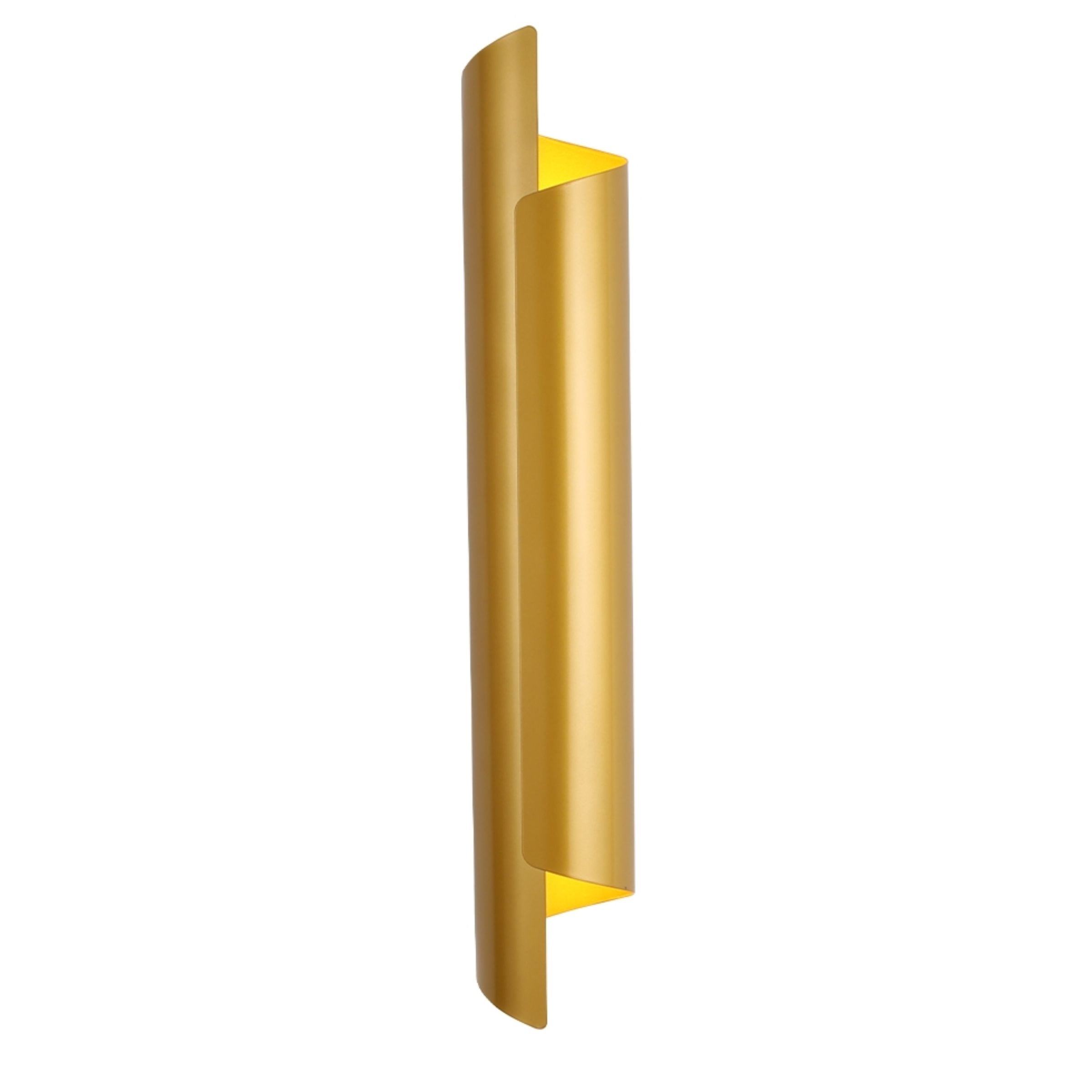 Pre-order 35 Days Delivery The Golden Roll Wall Lamp CY-BD-1025 -  Wall Lamps - ebarza Furniture UAE | Shop Modern Furniture in Abu Dhabi & Dubai - مفروشات ايبازرا في الامارات | تسوق اثاث عصري وديكورات مميزة في دبي وابوظبي