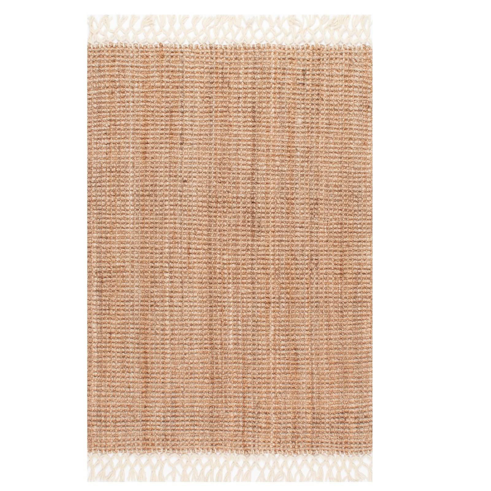 90X130 Cm Braided Handmade Jute Rug Jh-2339-S -  Rugs - ebarza Furniture UAE | Shop Modern Furniture in Abu Dhabi & Dubai - مفروشات ايبازرا في الامارات | تسوق اثاث عصري وديكورات مميزة في دبي وابوظبي