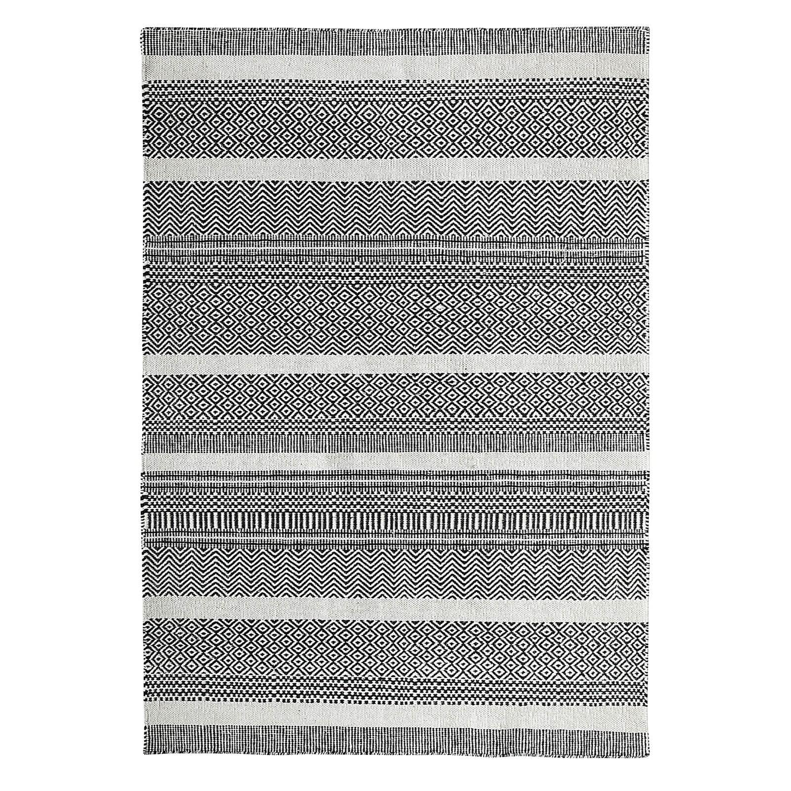 90X130 Cm Calvin Handmade Wool Rug Calvin-Cv-21-S -  Rugs - ebarza Furniture UAE | Shop Modern Furniture in Abu Dhabi & Dubai - مفروشات ايبازرا في الامارات | تسوق اثاث عصري وديكورات مميزة في دبي وابوظبي