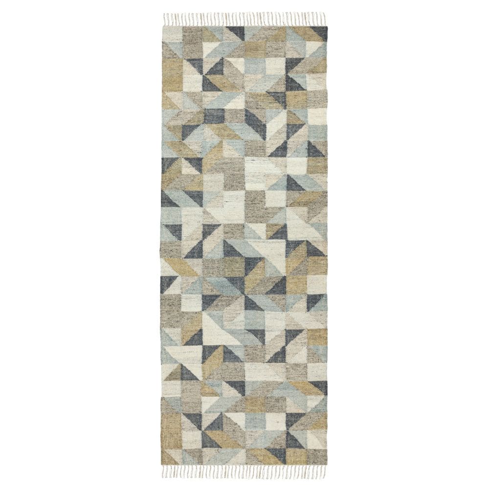 90X300 Cm Bolton Handmade Wool Rug Bolton Blt-83-Long -  Rugs - ebarza Furniture UAE | Shop Modern Furniture in Abu Dhabi & Dubai - مفروشات ايبازرا في الامارات | تسوق اثاث عصري وديكورات مميزة في دبي وابوظبي