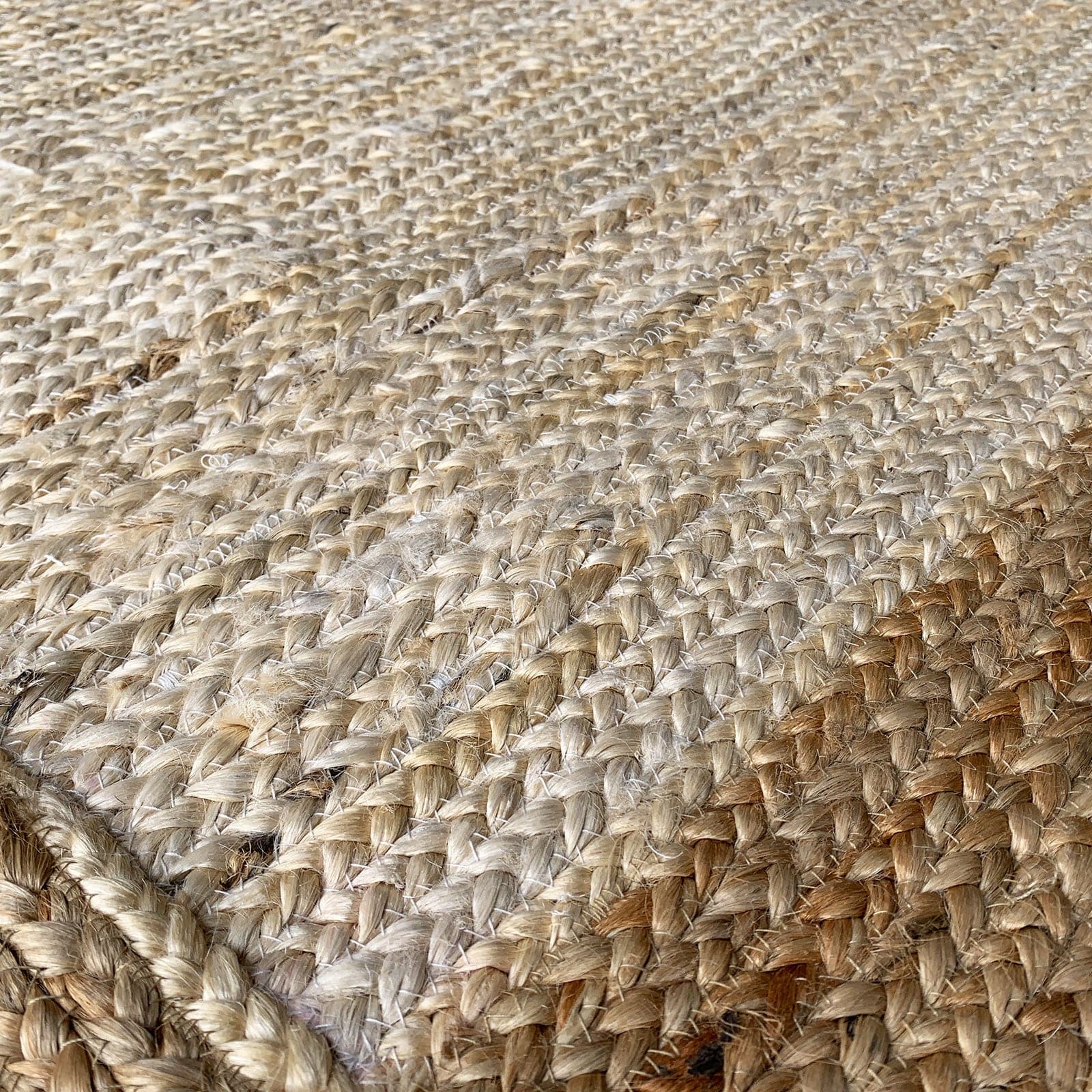 90X300 Cm Braided Handmade Jute Rug Braided-001-Long -  Rugs - ebarza Furniture UAE | Shop Modern Furniture in Abu Dhabi & Dubai - مفروشات ايبازرا في الامارات | تسوق اثاث عصري وديكورات مميزة في دبي وابوظبي