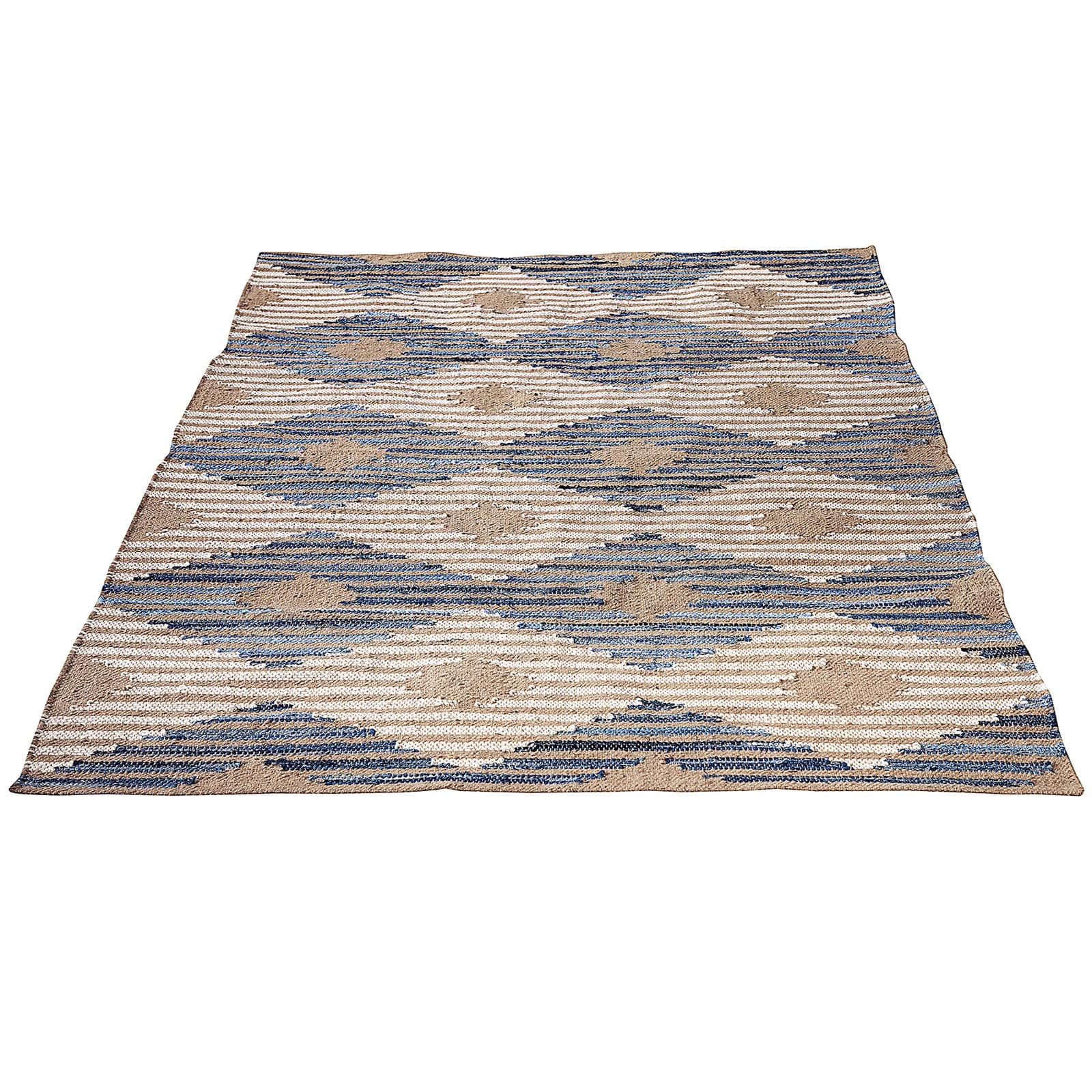 90X300 Cm Diamond Handmade Wool Rug Jh-2055-L -  Rugs - ebarza Furniture UAE | Shop Modern Furniture in Abu Dhabi & Dubai - مفروشات ايبازرا في الامارات | تسوق اثاث عصري وديكورات مميزة في دبي وابوظبي