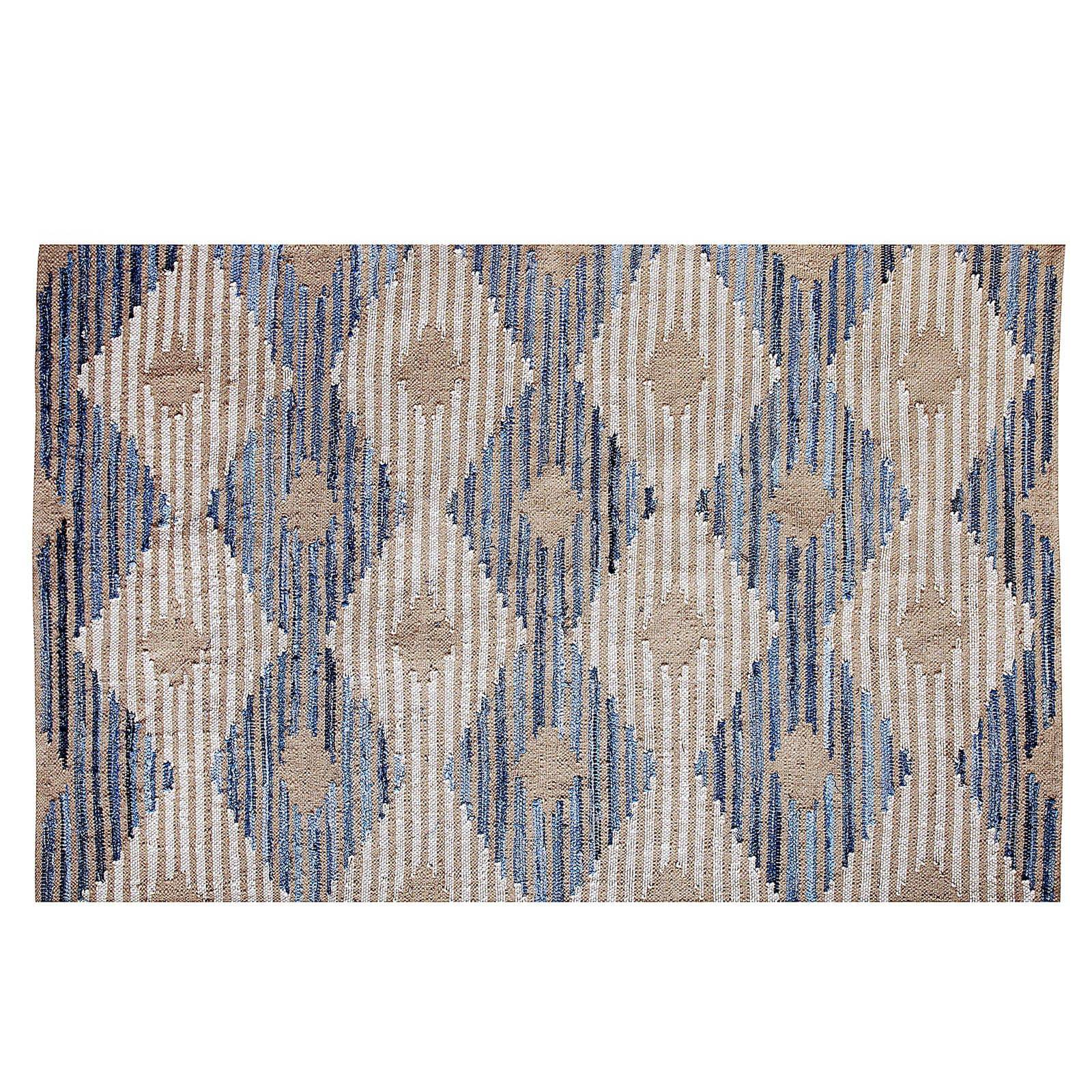 90X300 Cm Diamond Handmade Wool Rug Jh-2055-L -  Rugs - ebarza Furniture UAE | Shop Modern Furniture in Abu Dhabi & Dubai - مفروشات ايبازرا في الامارات | تسوق اثاث عصري وديكورات مميزة في دبي وابوظبي