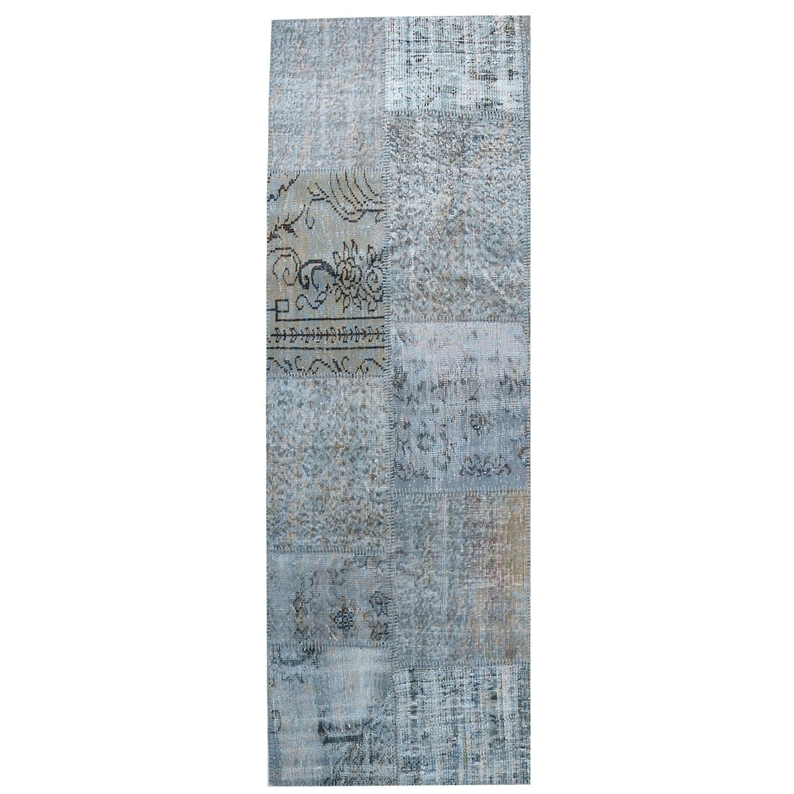 90X300 Cm Hali Bursa Handmade Over Dyed Rug   Pw005 -  Rugs - ebarza Furniture UAE | Shop Modern Furniture in Abu Dhabi & Dubai - مفروشات ايبازرا في الامارات | تسوق اثاث عصري وديكورات مميزة في دبي وابوظبي