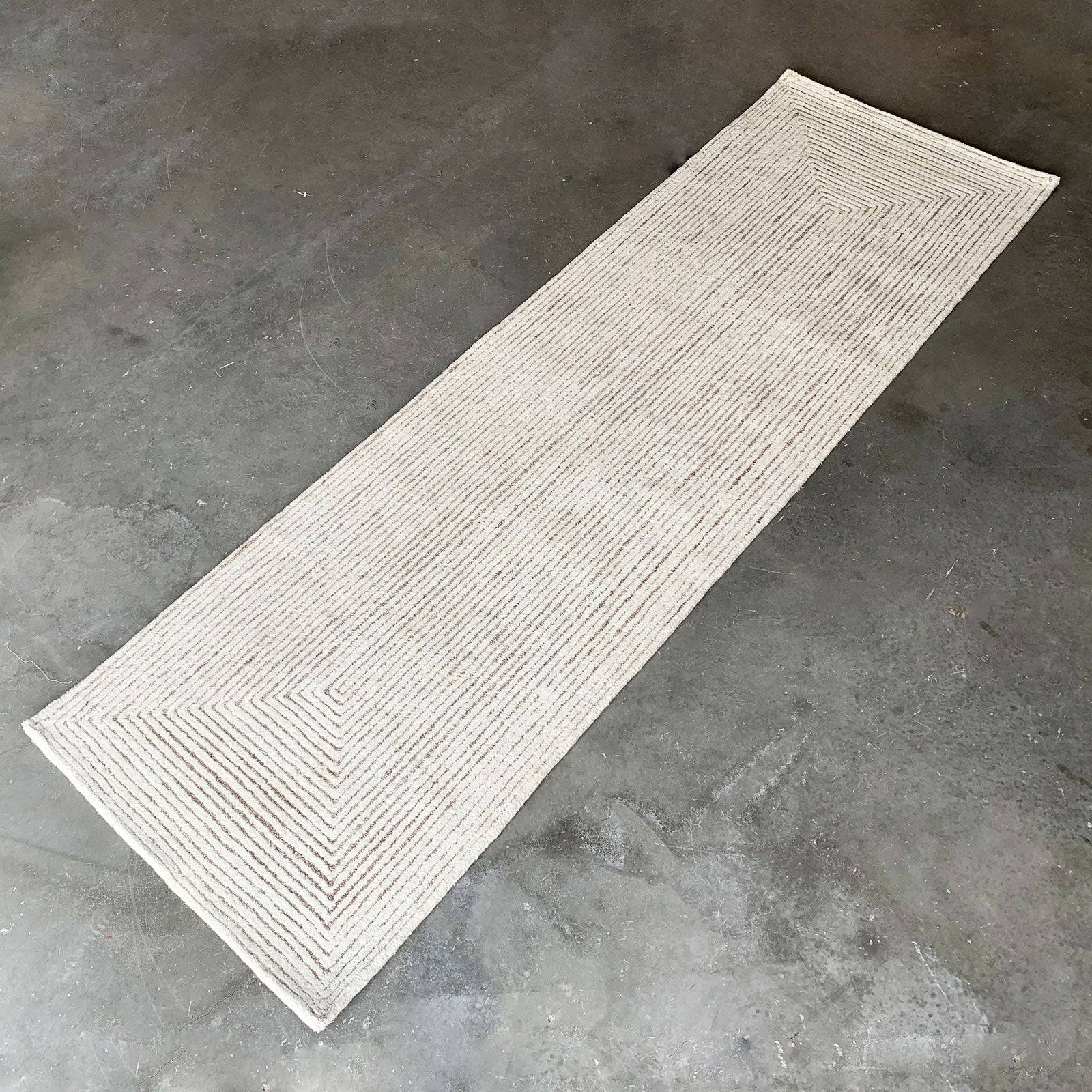 90X300 Cm Handmade Rug Jh-20366-Long -  Rugs - ebarza Furniture UAE | Shop Modern Furniture in Abu Dhabi & Dubai - مفروشات ايبازرا في الامارات | تسوق اثاث عصري وديكورات مميزة في دبي وابوظبي
