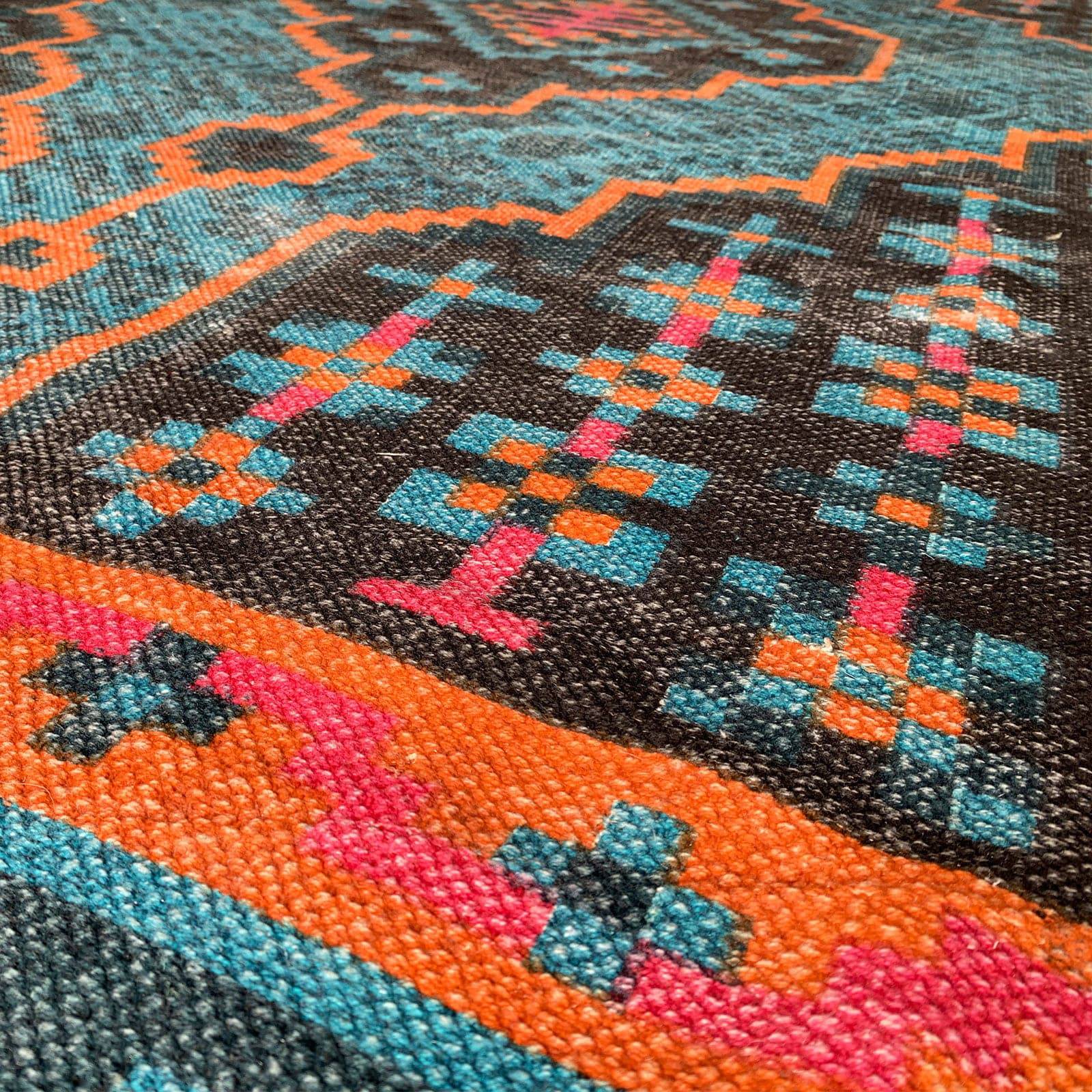 90X300 Cm Handmade Rug Kalgan-Kgn-10-Long -  Rugs - ebarza Furniture UAE | Shop Modern Furniture in Abu Dhabi & Dubai - مفروشات ايبازرا في الامارات | تسوق اثاث عصري وديكورات مميزة في دبي وابوظبي
