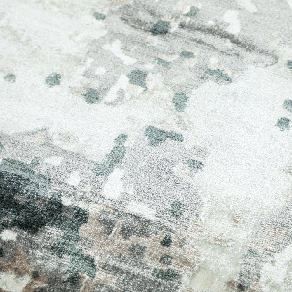 90X300 Cm Handmade Viscos Rug Jh-20733-Long -  Rugs - ebarza Furniture UAE | Shop Modern Furniture in Abu Dhabi & Dubai - مفروشات ايبازرا في الامارات | تسوق اثاث عصري وديكورات مميزة في دبي وابوظبي