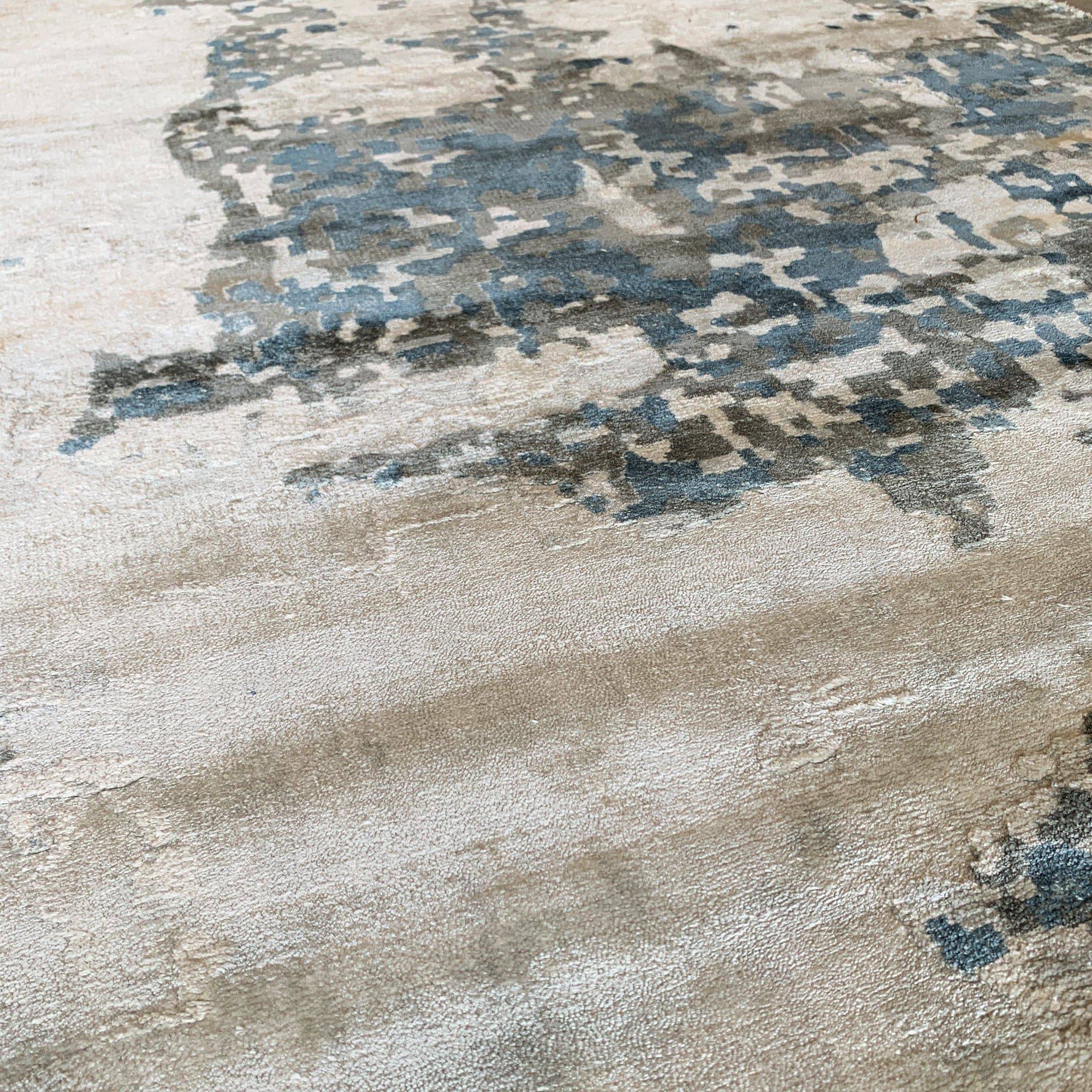 90X300 Cm Handmade Wool Rug Jh-20734-Long -  Rugs - ebarza Furniture UAE | Shop Modern Furniture in Abu Dhabi & Dubai - مفروشات ايبازرا في الامارات | تسوق اثاث عصري وديكورات مميزة في دبي وابوظبي