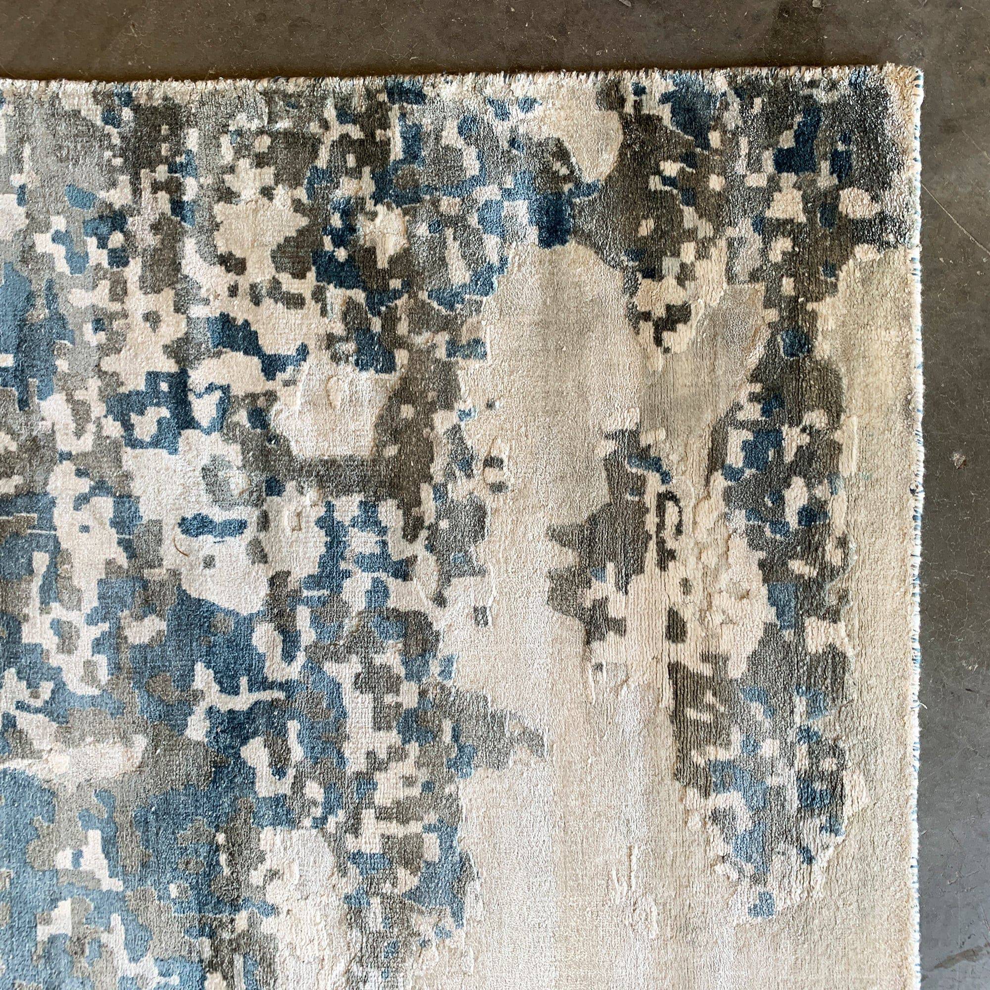 90X300 Cm Handmade Wool Rug Jh-20734-Long -  Rugs - ebarza Furniture UAE | Shop Modern Furniture in Abu Dhabi & Dubai - مفروشات ايبازرا في الامارات | تسوق اثاث عصري وديكورات مميزة في دبي وابوظبي