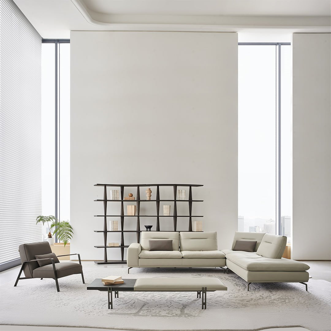 Pre-order 25 Days Delivery Nexus Modular Sofa With Right Relaxed 2-Seater Without Arm - AMF-S180 -  Sofas - ebarza Furniture UAE | Shop Modern Furniture in Abu Dhabi & Dubai - مفروشات ايبازرا في الامارات | تسوق اثاث عصري وديكورات مميزة في دبي وابوظبي