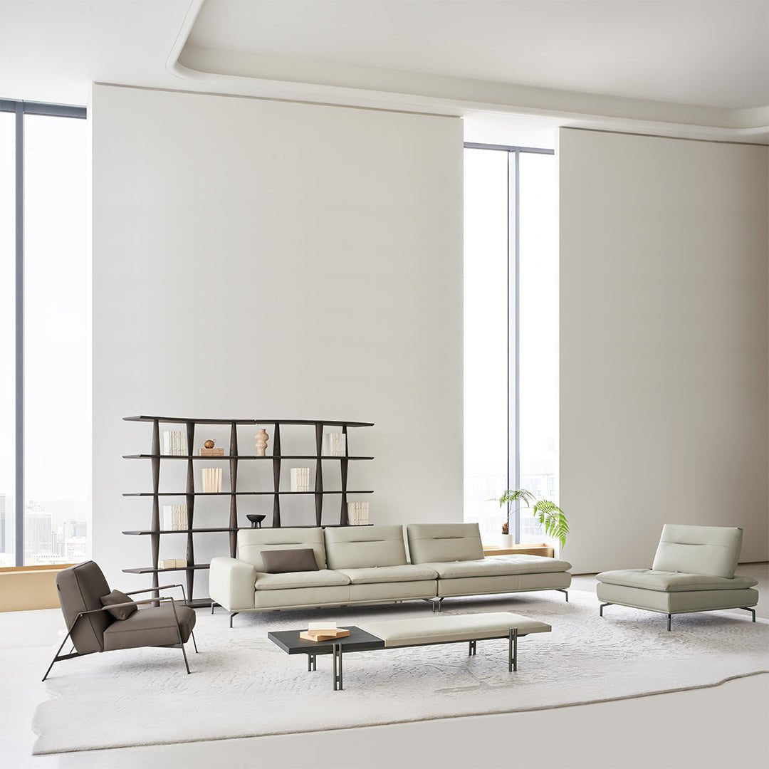 Pre-order 25 Days Delivery Nexus Modular Sofa With Right Relaxed 2-Seater Without Arm - AMF-S180 -  Sofas - ebarza Furniture UAE | Shop Modern Furniture in Abu Dhabi & Dubai - مفروشات ايبازرا في الامارات | تسوق اثاث عصري وديكورات مميزة في دبي وابوظبي