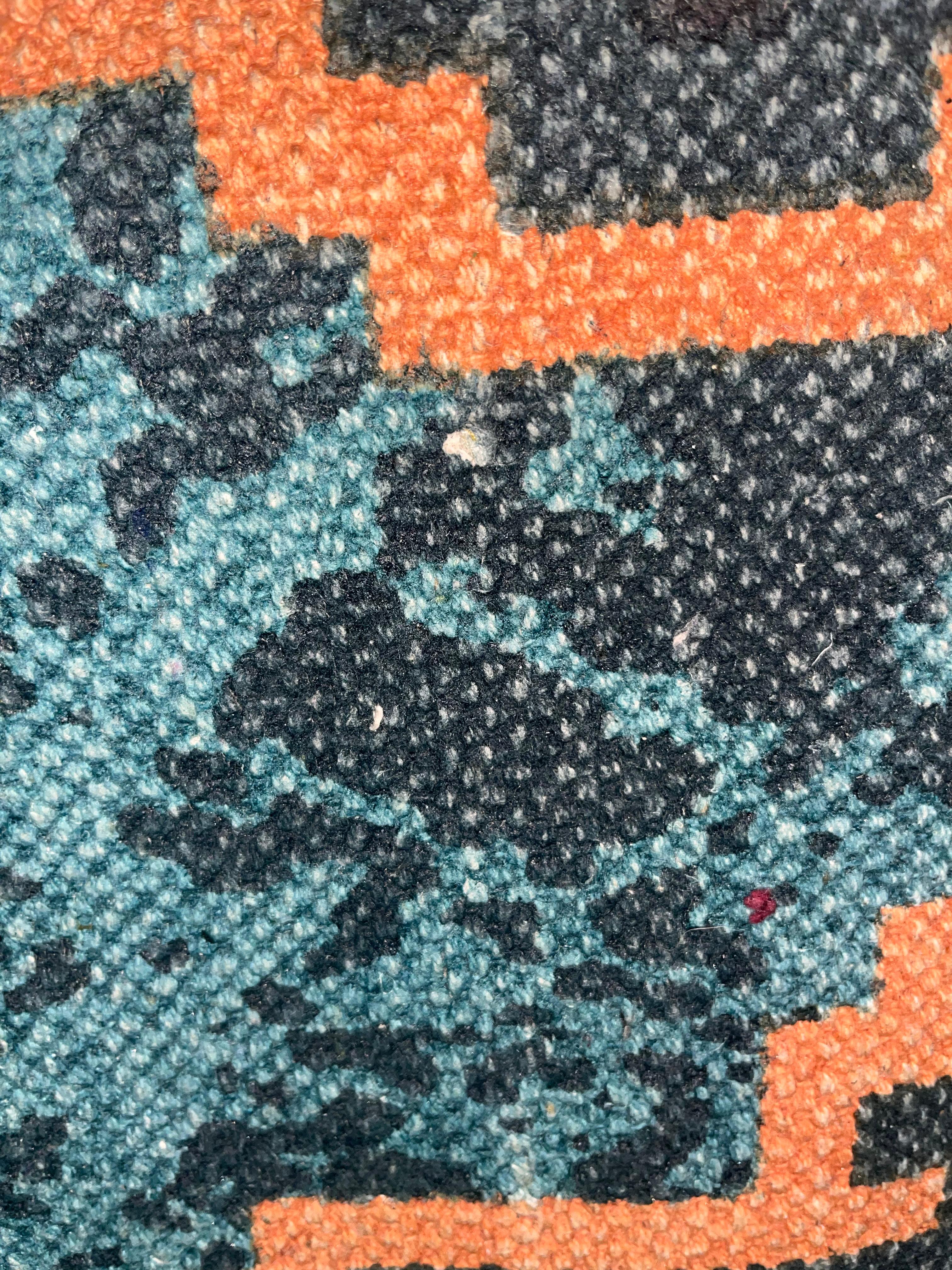 AS IS - 90X130 Cm Handmade Rug Kalgan-Kgn-10-S -  DISPLAY ITEM - ebarza Furniture UAE | Shop Modern Furniture in Abu Dhabi & Dubai - مفروشات ايبازرا في الامارات | تسوق اثاث عصري وديكورات مميزة في دبي وابوظبي