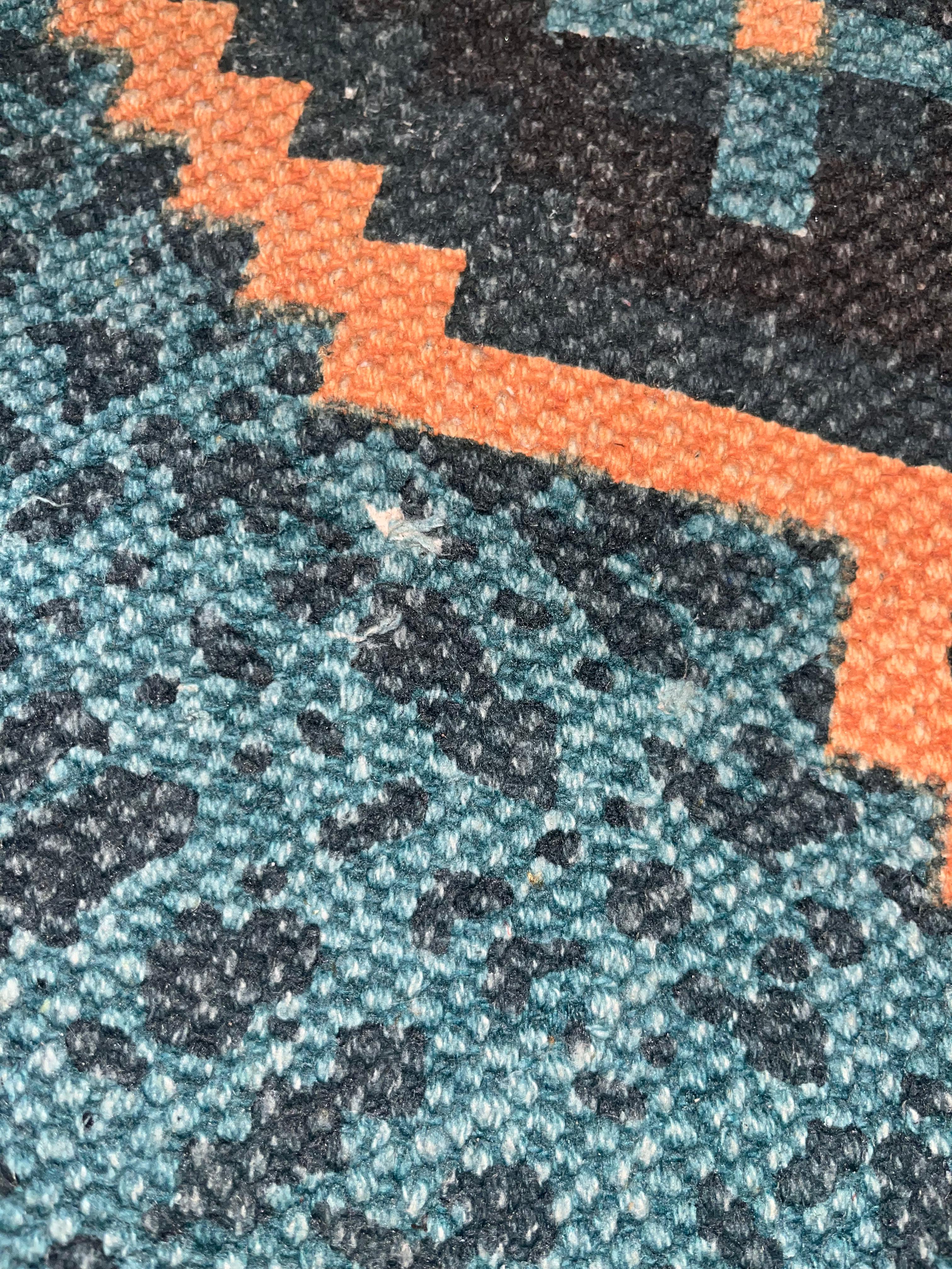 AS IS - 90X130 Cm Handmade Rug Kalgan-Kgn-10-S -  DISPLAY ITEM - ebarza Furniture UAE | Shop Modern Furniture in Abu Dhabi & Dubai - مفروشات ايبازرا في الامارات | تسوق اثاث عصري وديكورات مميزة في دبي وابوظبي
