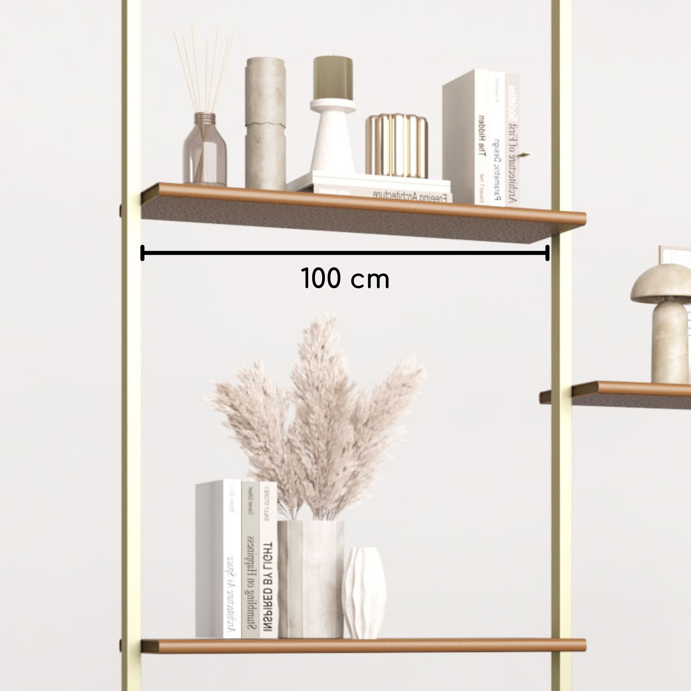 Antik Closet/Cabinet SADDLE LEATHER+MDF SHELF 100X50cm-caramel -  Cabinets - ebarza Furniture UAE | Shop Modern Furniture in Abu Dhabi & Dubai - مفروشات ايبازرا في الامارات | تسوق اثاث عصري وديكورات مميزة في دبي وابوظبي