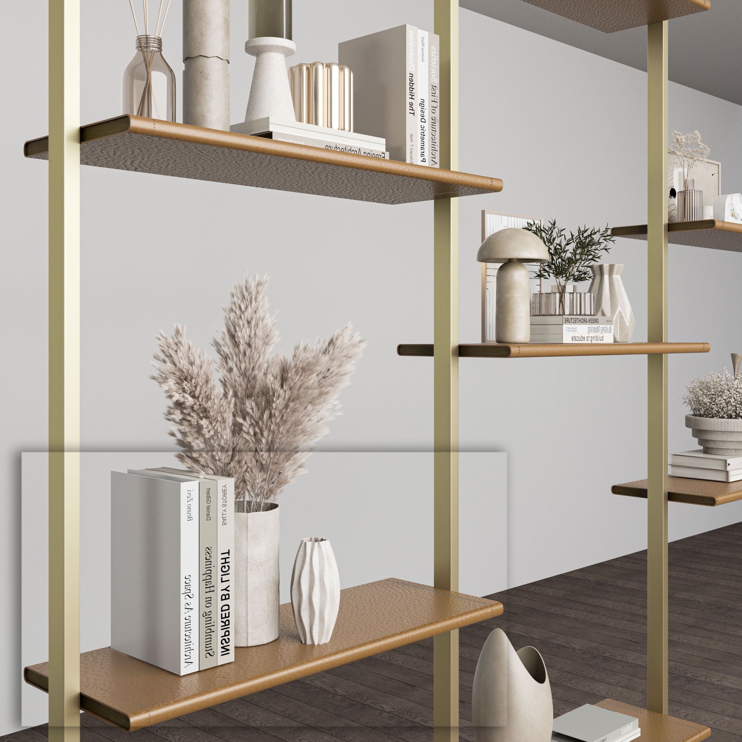 Antik Closet/Cabinet SADDLE LEATHER+MDF SHELF 100X50cm-caramel -  Cabinets - ebarza Furniture UAE | Shop Modern Furniture in Abu Dhabi & Dubai - مفروشات ايبازرا في الامارات | تسوق اثاث عصري وديكورات مميزة في دبي وابوظبي