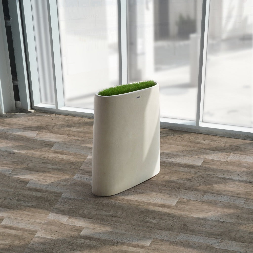 Beige Planter Box XK-4087A -  Planter Boxes - ebarza Furniture UAE | Shop Modern Furniture in Abu Dhabi & Dubai - مفروشات ايبازرا في الامارات | تسوق اثاث عصري وديكورات مميزة في دبي وابوظبي
