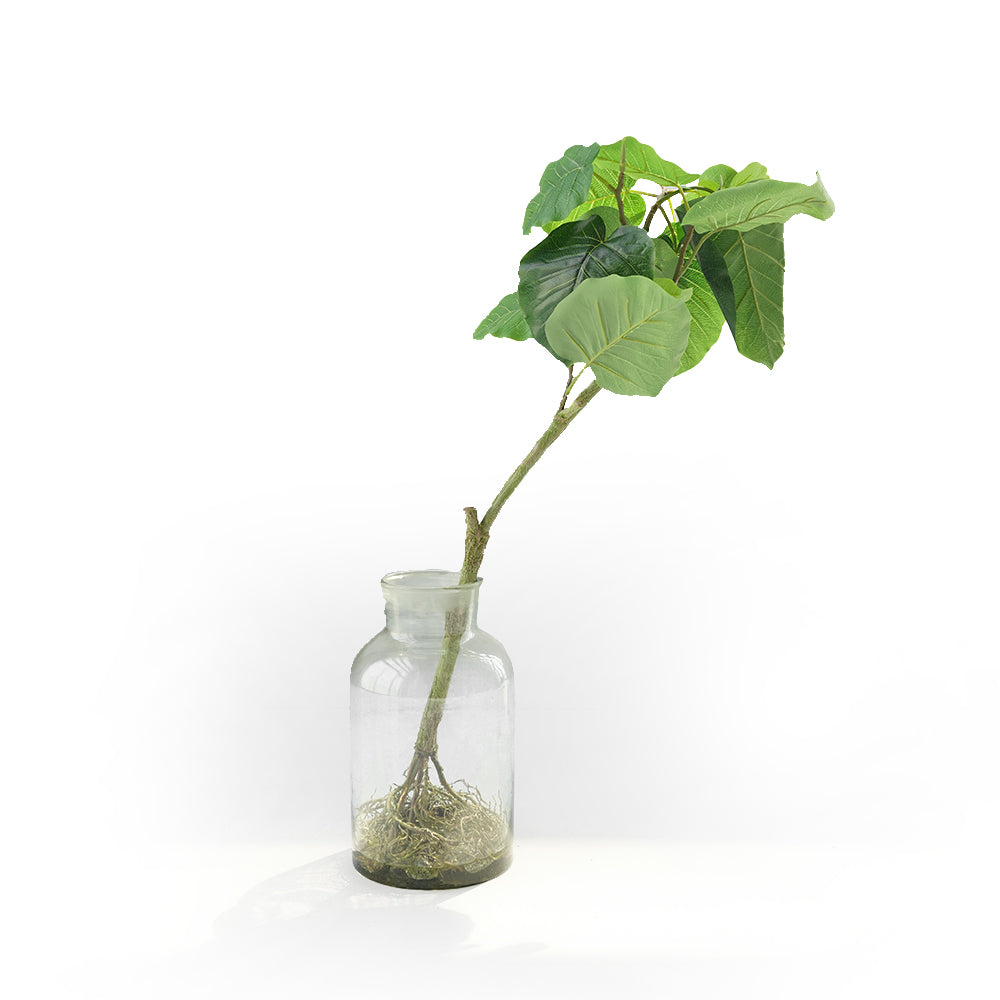 Handmade Decorative Artificial Plant With Garss  N36020-BJ186 -  Plants - ebarza Furniture UAE | Shop Modern Furniture in Abu Dhabi & Dubai - مفروشات ايبازرا في الامارات | تسوق اثاث عصري وديكورات مميزة في دبي وابوظبي
