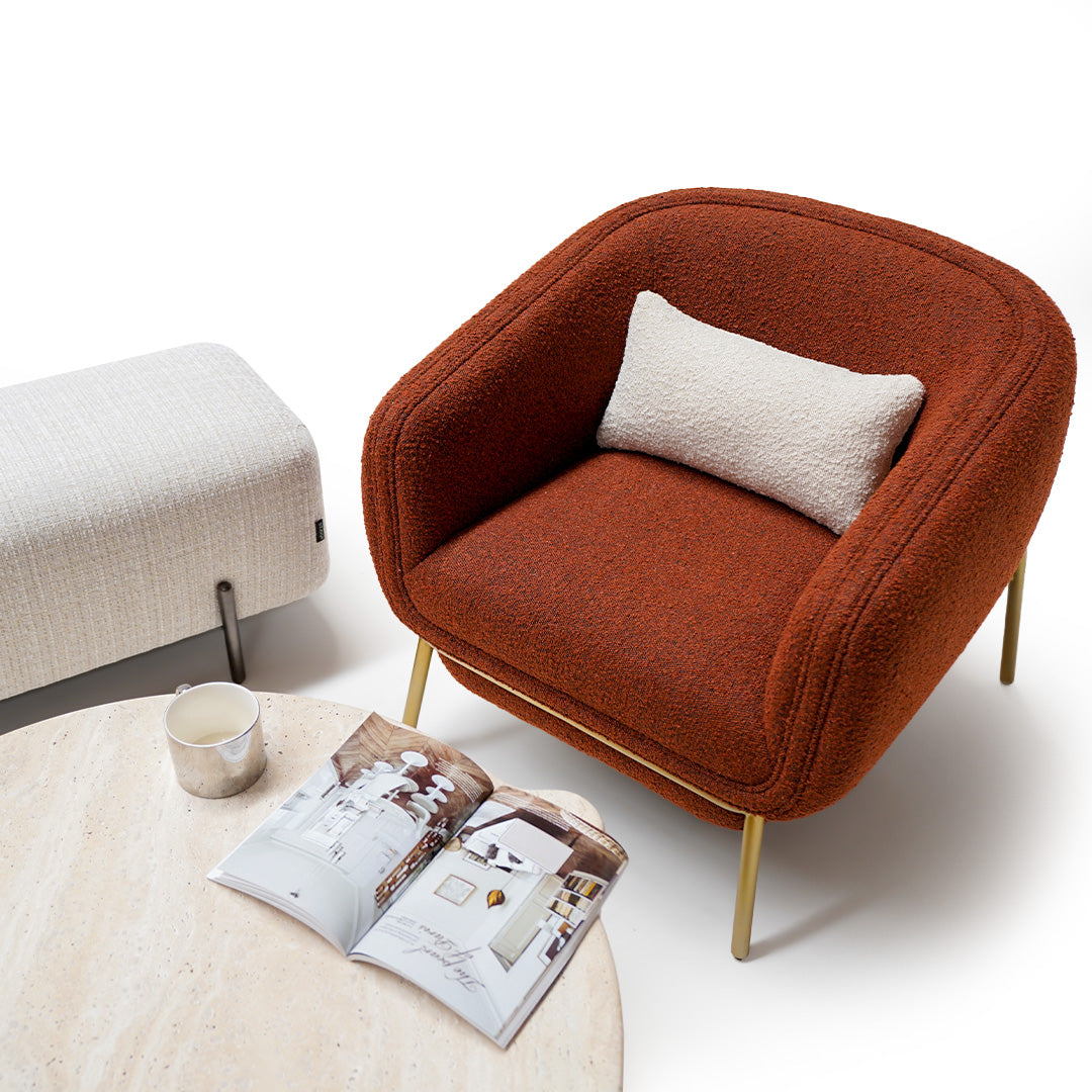 Teddy Lounge Chair ER-537-MQ -  Lounge Chairs - ebarza Furniture UAE | Shop Modern Furniture in Abu Dhabi & Dubai - مفروشات ايبازرا في الامارات | تسوق اثاث عصري وديكورات مميزة في دبي وابوظبي
