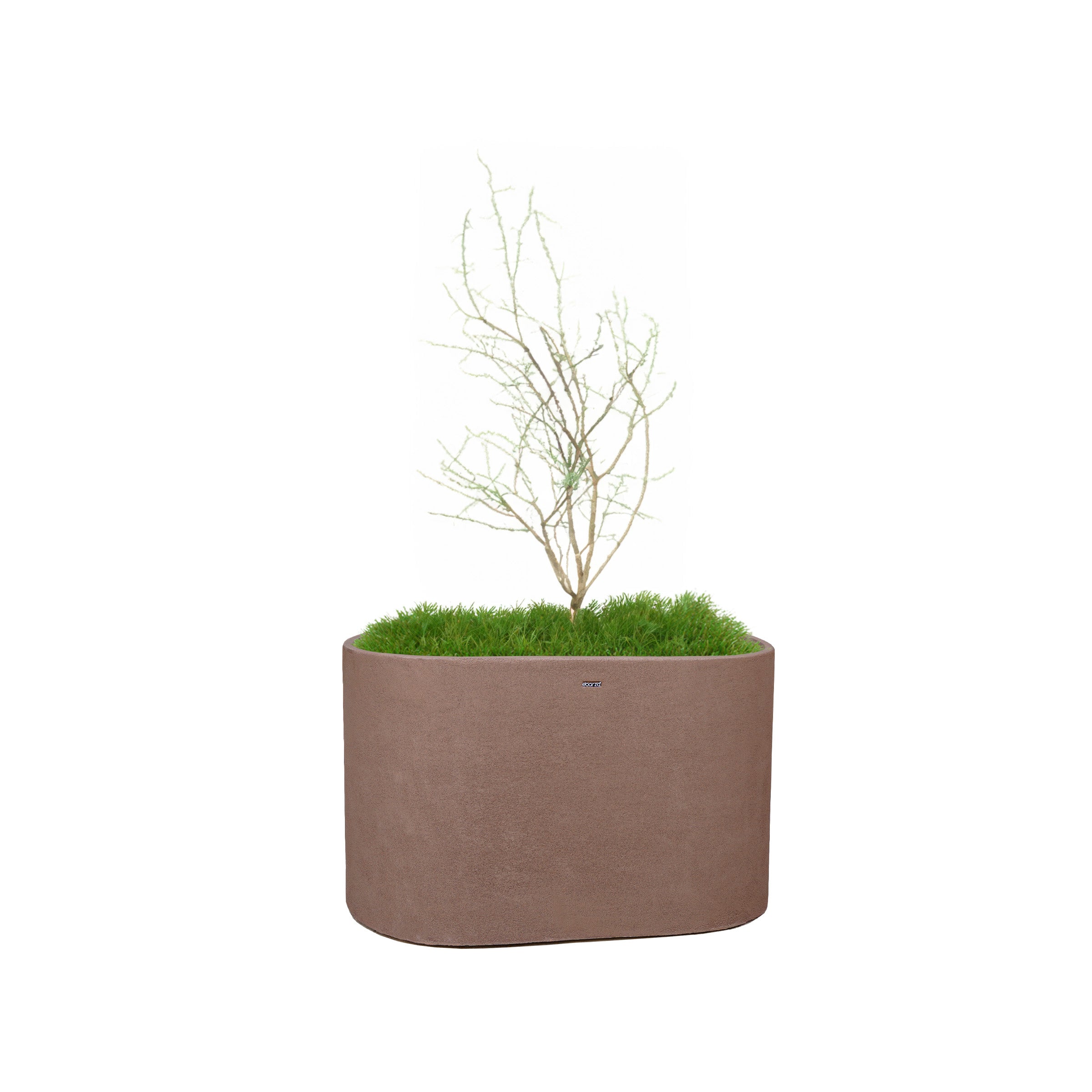 Coffee Brown Planter Box XK-4086C-Coffee Brown -  Planter Boxes - ebarza Furniture UAE | Shop Modern Furniture in Abu Dhabi & Dubai - مفروشات ايبازرا في الامارات | تسوق اثاث عصري وديكورات مميزة في دبي وابوظبي