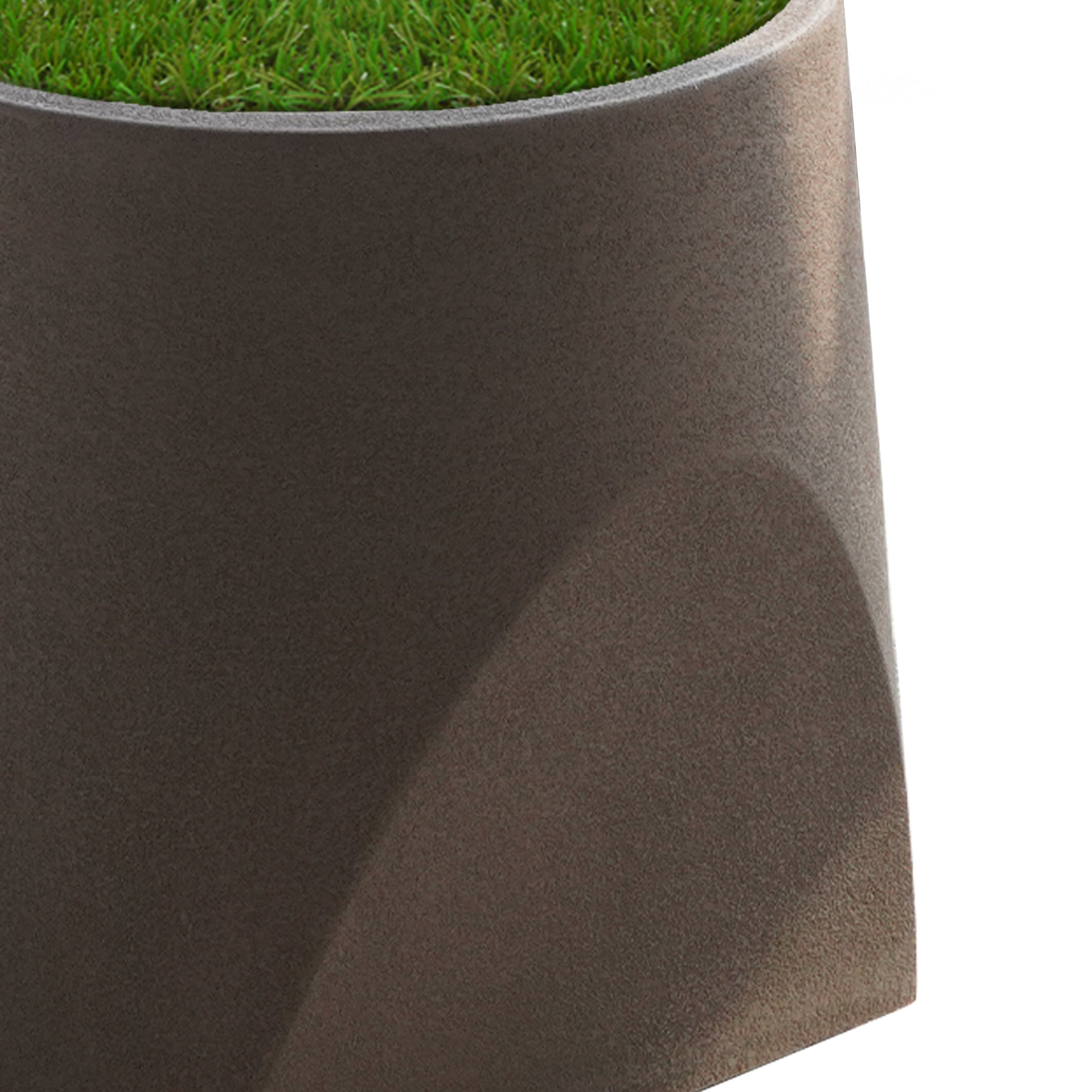 Coffee Brown Planter Box XK-4085A-Coffee Brown -  Planter Boxes - ebarza Furniture UAE | Shop Modern Furniture in Abu Dhabi & Dubai - مفروشات ايبازرا في الامارات | تسوق اثاث عصري وديكورات مميزة في دبي وابوظبي