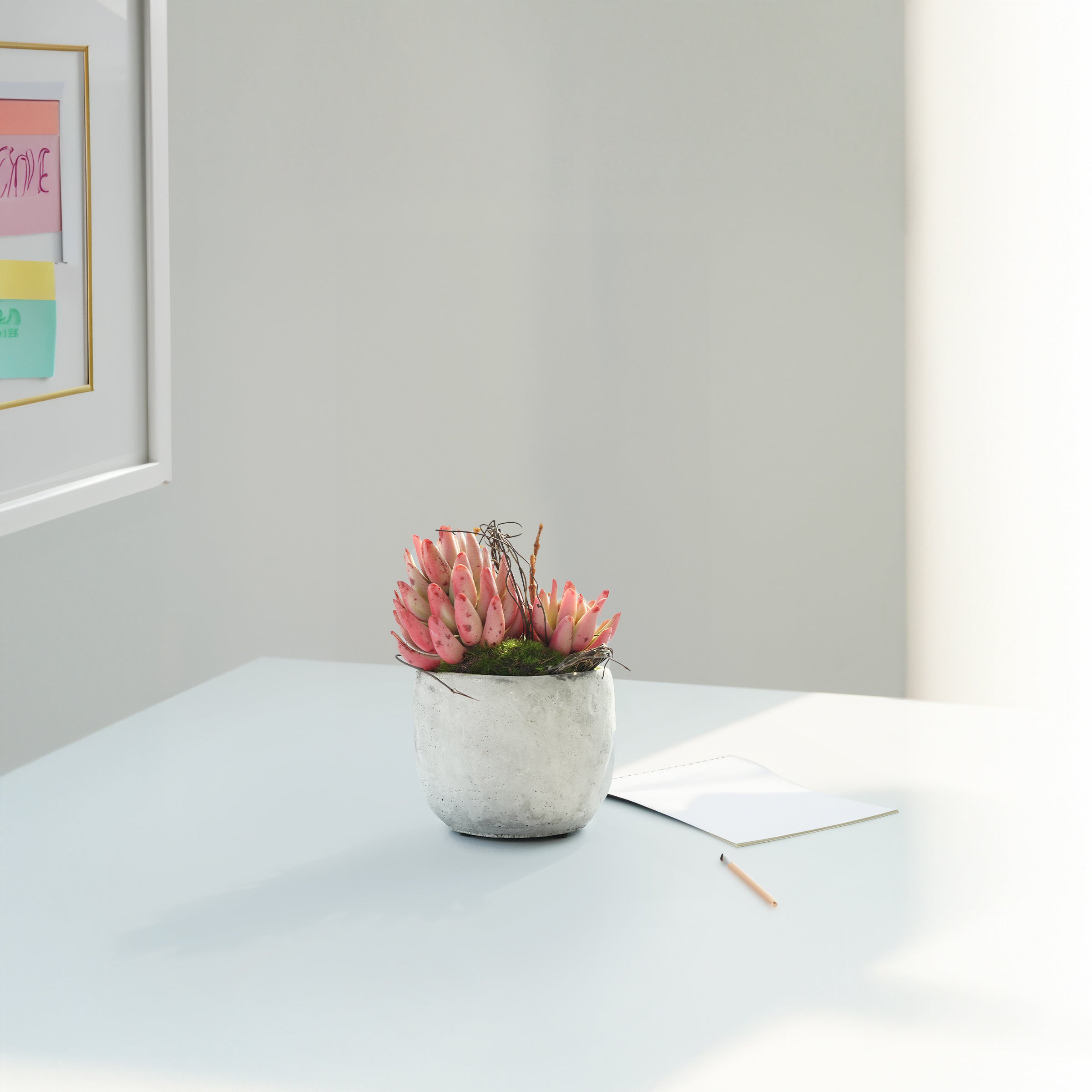 Handmade Decorative Artificial Plant N36520-PZ047-OR -  Plants - ebarza Furniture UAE | Shop Modern Furniture in Abu Dhabi & Dubai - مفروشات ايبازرا في الامارات | تسوق اثاث عصري وديكورات مميزة في دبي وابوظبي