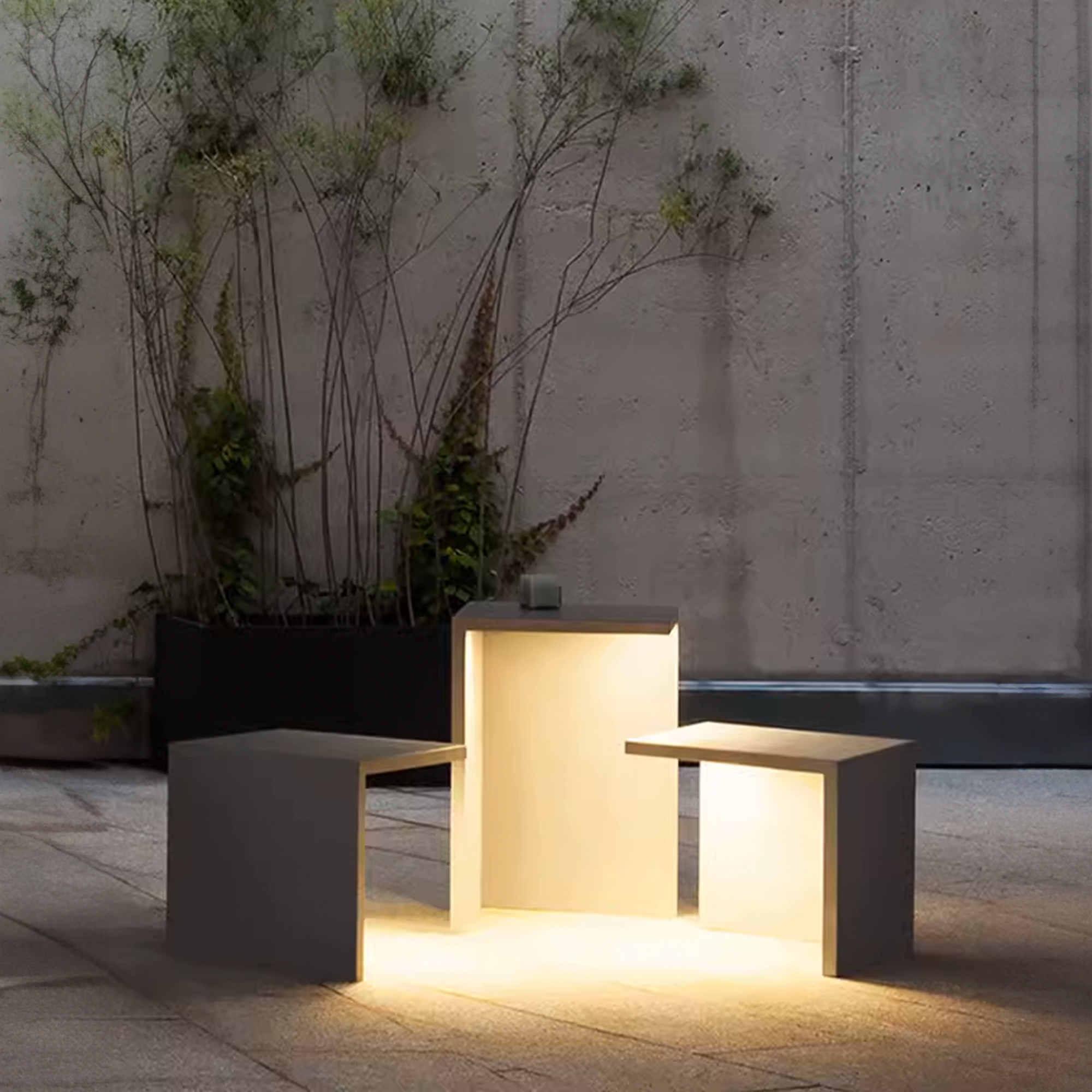 Cree Outdoor Lamp MO-7008W -  Outdoor lightings - ebarza Furniture UAE | Shop Modern Furniture in Abu Dhabi & Dubai - مفروشات ايبازرا في الامارات | تسوق اثاث عصري وديكورات مميزة في دبي وابوظبي