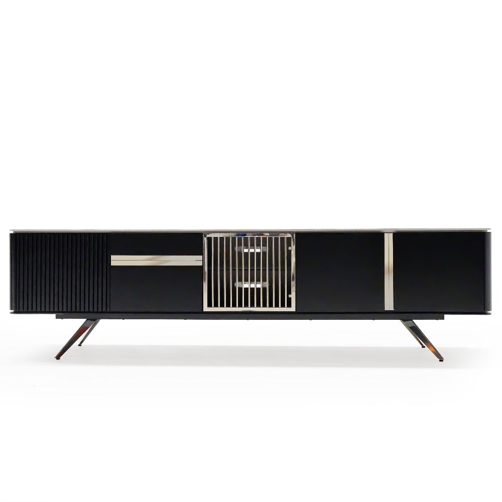 Beretta Tv Unit Ber00005 -  TV Units - ebarza Furniture UAE | Shop Modern Furniture in Abu Dhabi & Dubai - مفروشات ايبازرا في الامارات | تسوق اثاث عصري وديكورات مميزة في دبي وابوظبي