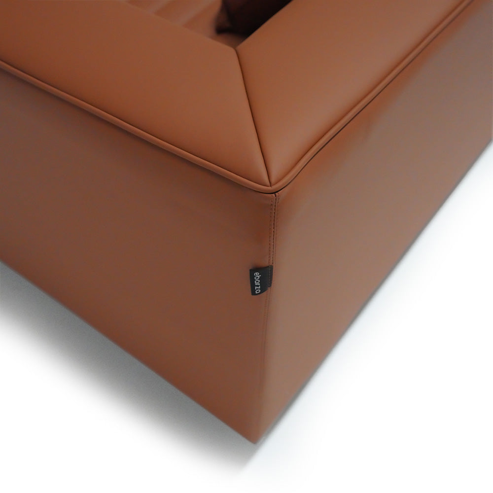 Microfiber Leather 3 seater Sofa ISF-2127/2 YY0871-5# -  Sofa - ebarza Furniture UAE | Shop Modern Furniture in Abu Dhabi & Dubai - مفروشات ايبازرا في الامارات | تسوق اثاث عصري وديكورات مميزة في دبي وابوظبي