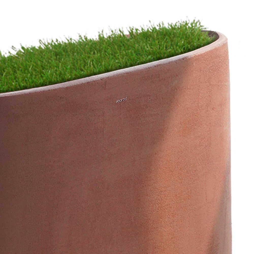 Clay Planter Box XK-4087A-Clay -  Planter Boxes - ebarza Furniture UAE | Shop Modern Furniture in Abu Dhabi & Dubai - مفروشات ايبازرا في الامارات | تسوق اثاث عصري وديكورات مميزة في دبي وابوظبي