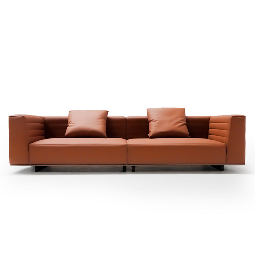 Microfiber Leather 3 seater Sofa ISF-2127/2 YY0871-5# -  Sofa - ebarza Furniture UAE | Shop Modern Furniture in Abu Dhabi & Dubai - مفروشات ايبازرا في الامارات | تسوق اثاث عصري وديكورات مميزة في دبي وابوظبي