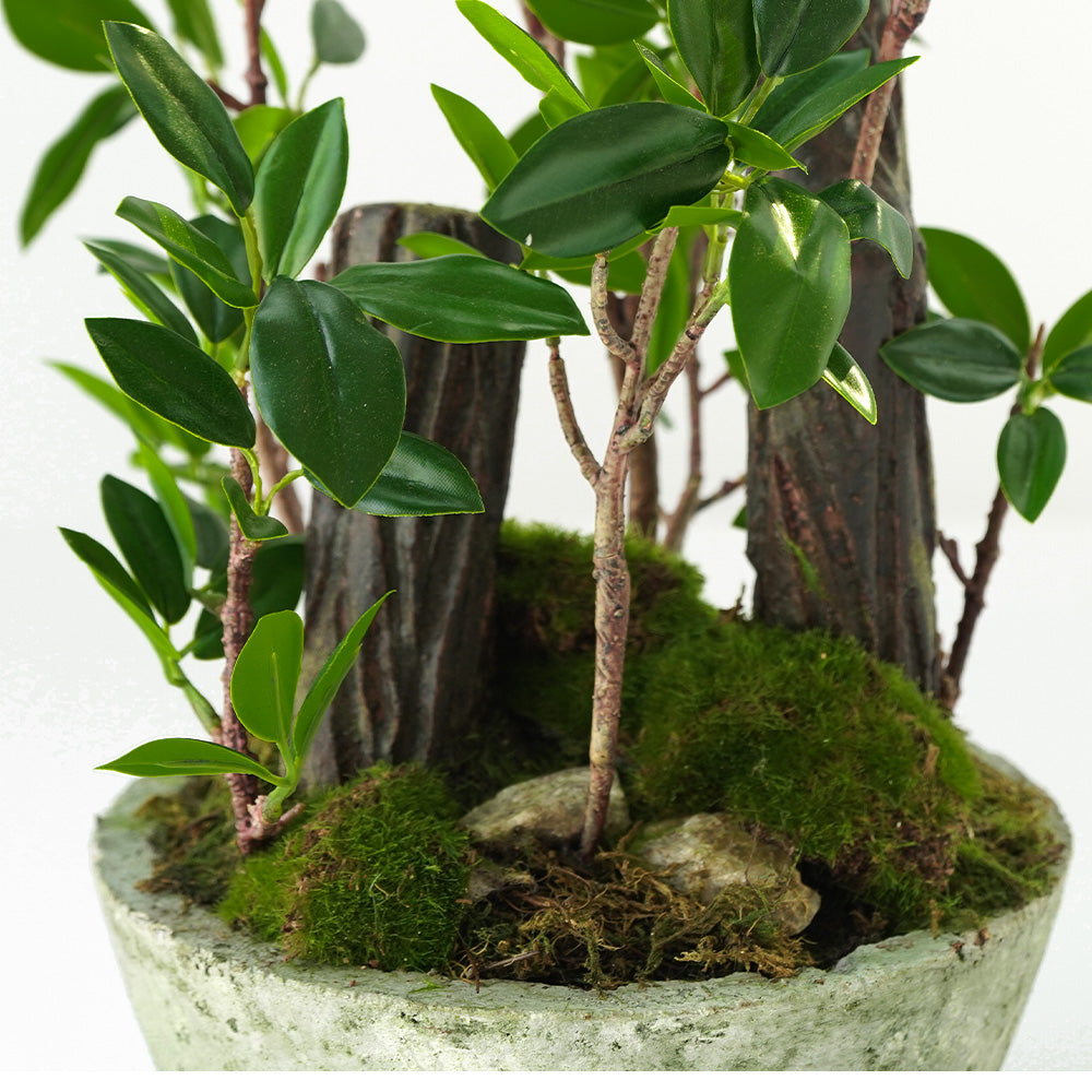 Handmade Decorative Artificial Potted Plants N36520-PZ028 -  Plants - ebarza Furniture UAE | Shop Modern Furniture in Abu Dhabi & Dubai - مفروشات ايبازرا في الامارات | تسوق اثاث عصري وديكورات مميزة في دبي وابوظبي